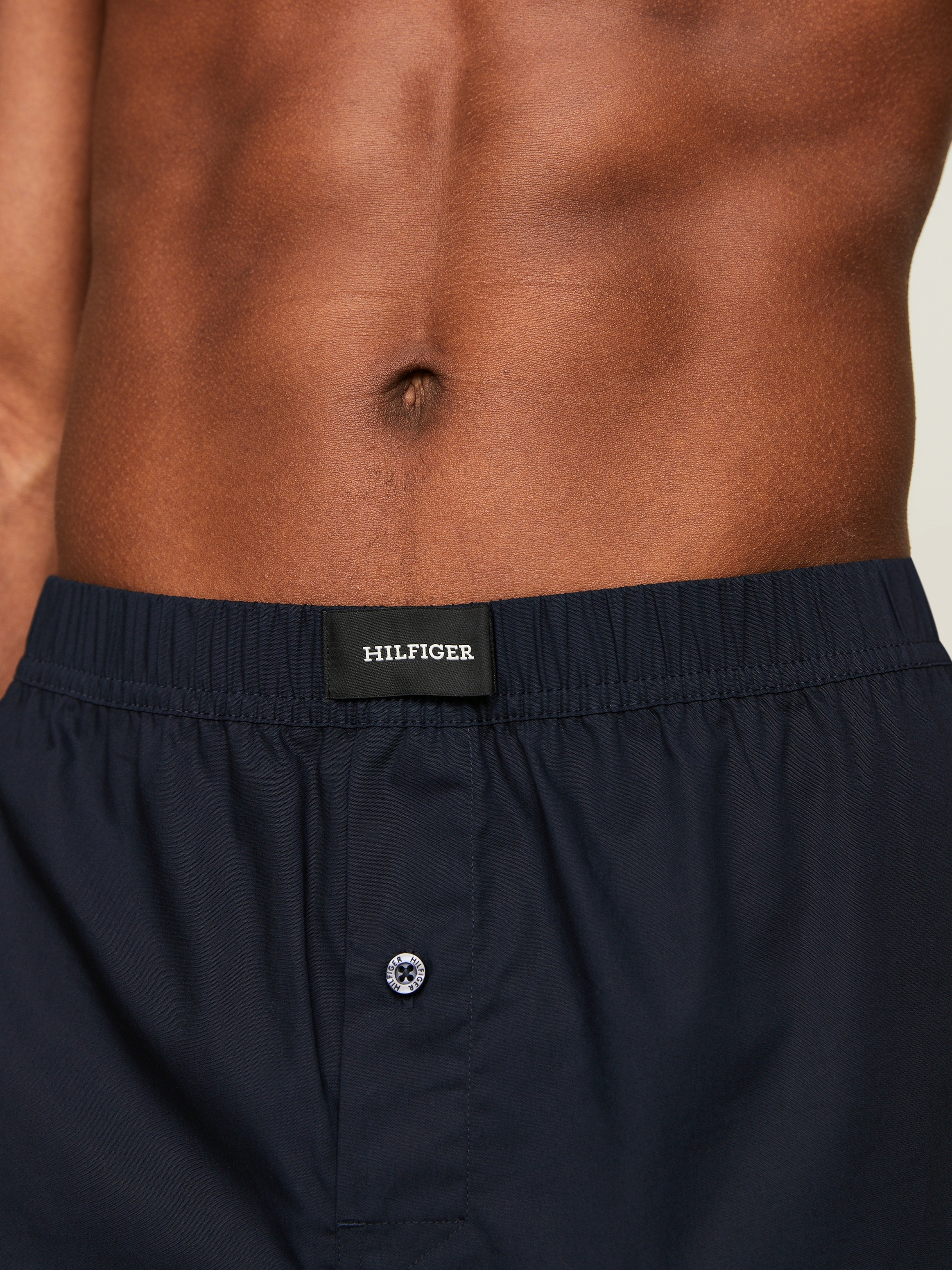 Tommy Hilfiger Underwear Webboxer »3P WOVEN BOXER«, (Packung, 3er)