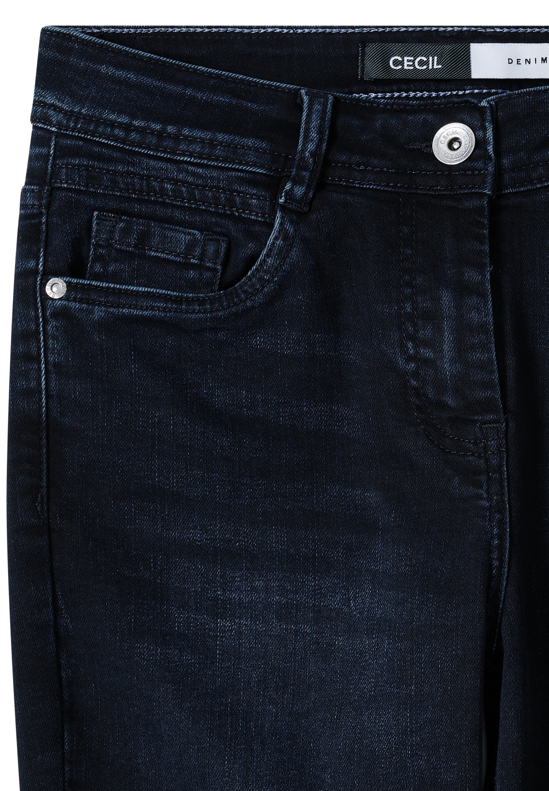 Thumbnail - Cecil Comfort-fit-Jeans 5-Pocket-Style
