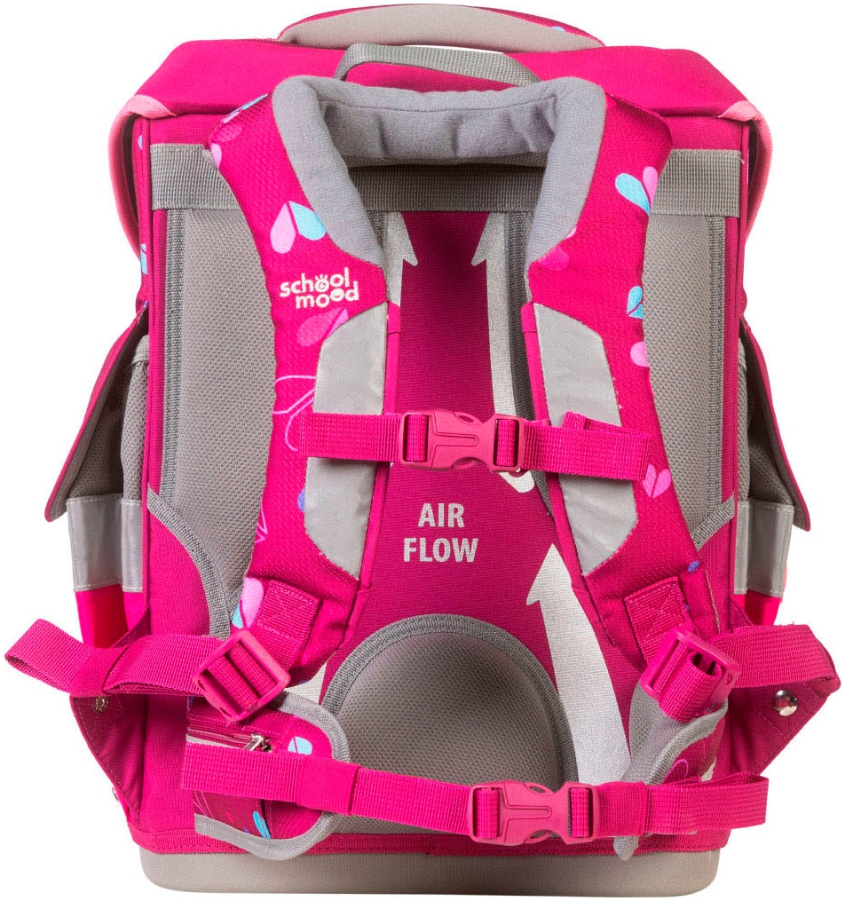 SCHOOL-MOOD® Schulranzen »Timeless Pro«, retroreflektierende Flächen
