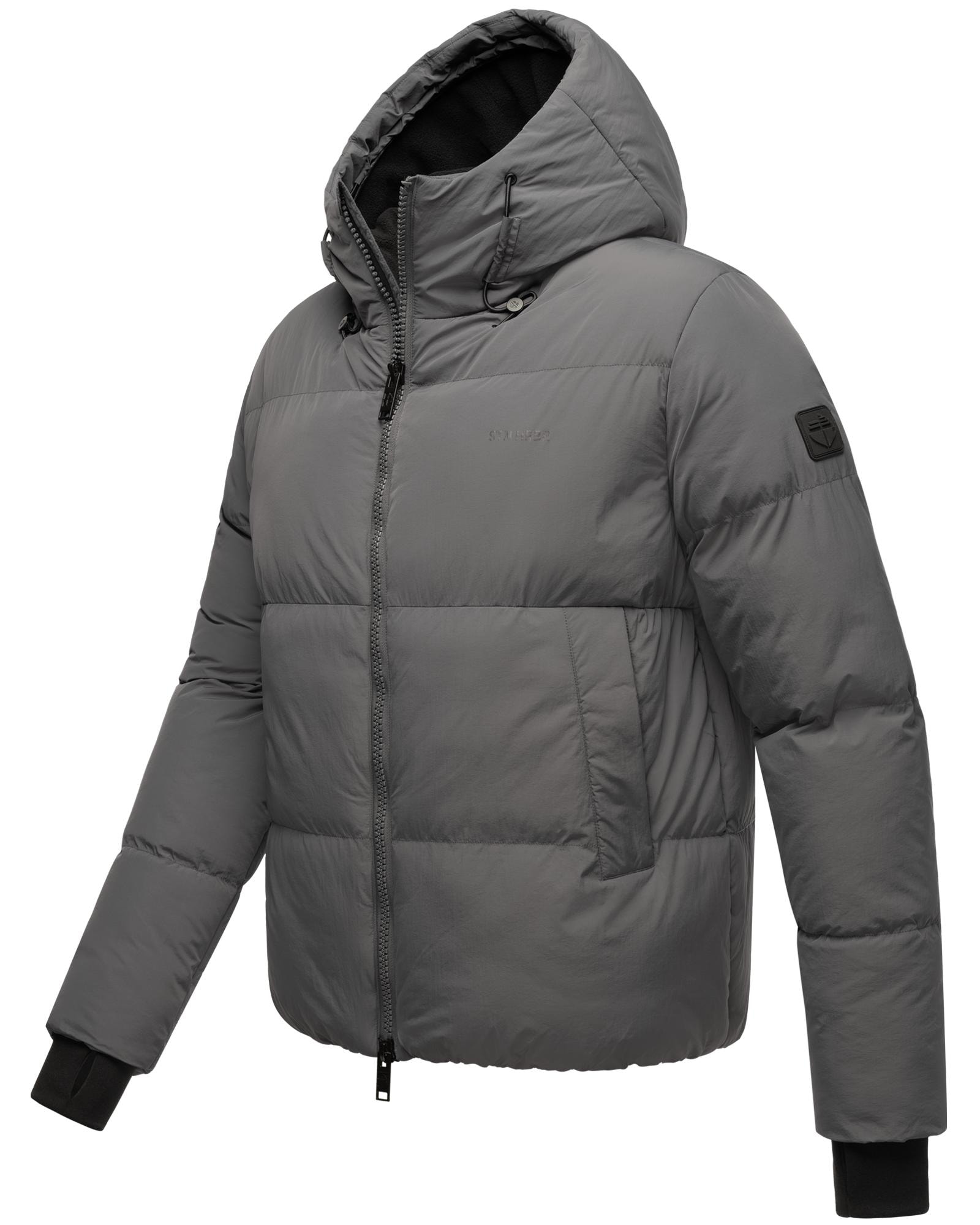 Stone Harbour Steppjacke »Tayroos XX«, mit Kapuze, Gesteppte Herren Winterjacke mit Kapuze