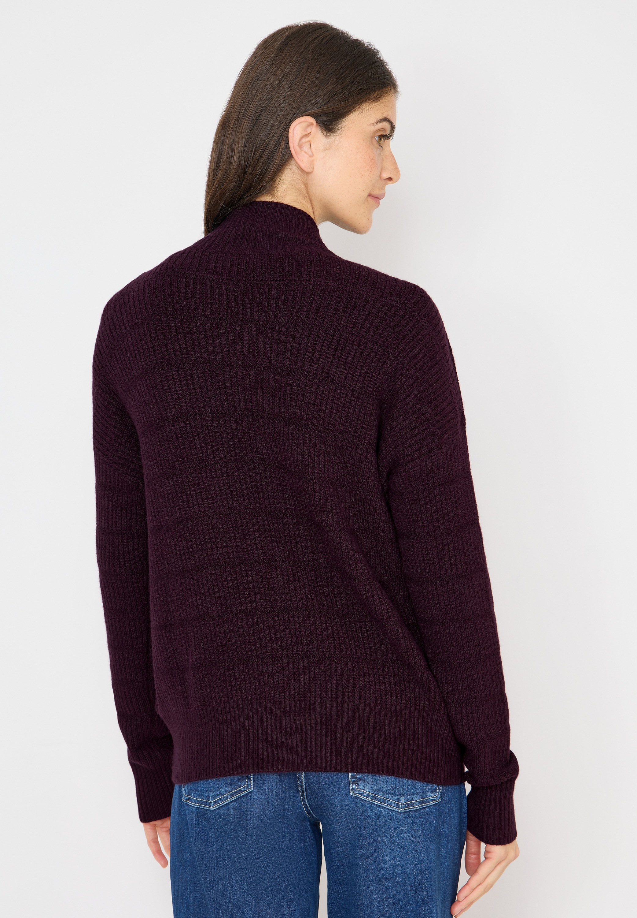 Cecil Strickpullover mit Strukturmix