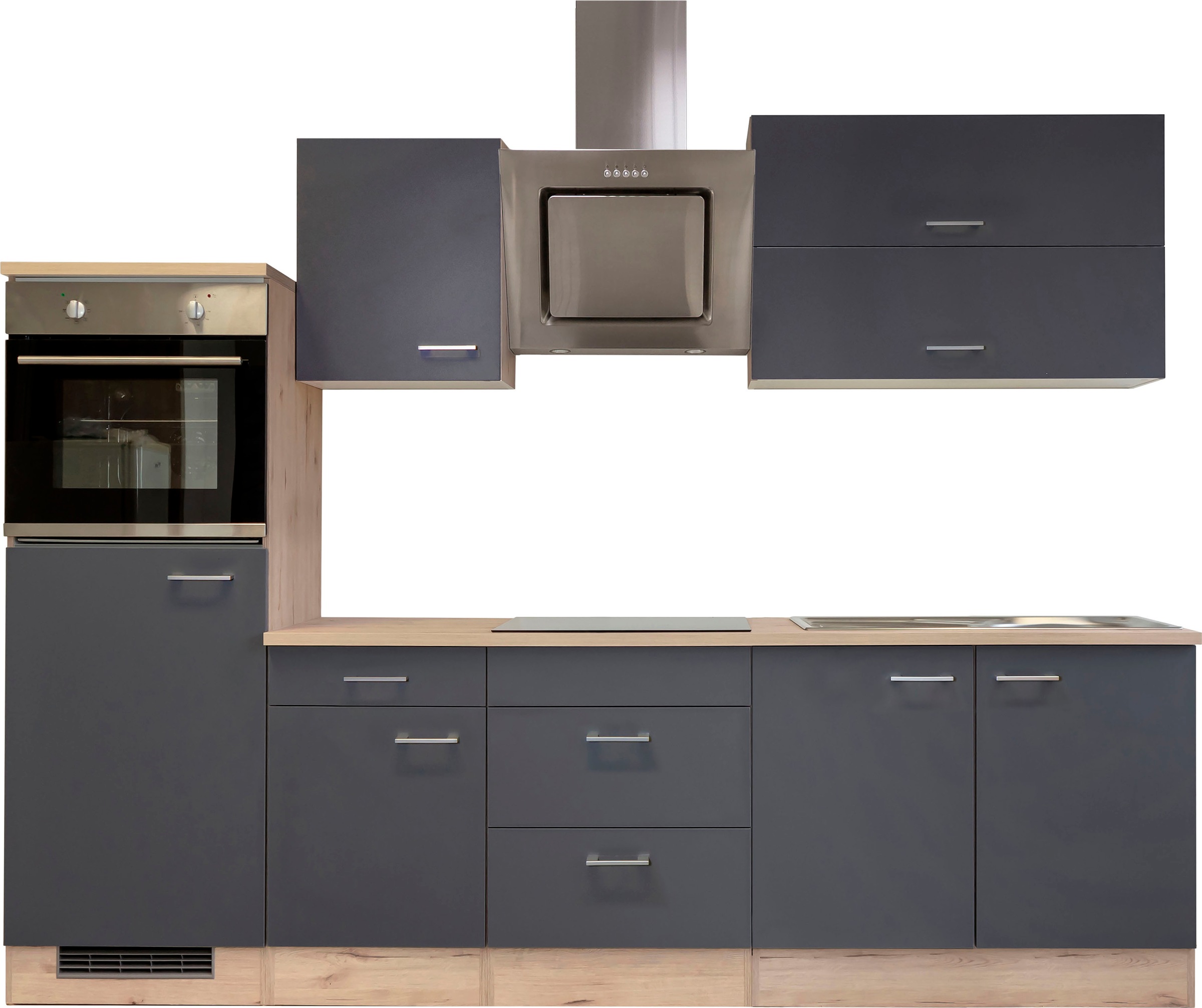 Flex-Well Küchenzeile »Morena«, mit E-Geräten, Gesamtbreite 270 cm kaufen |  BAUR