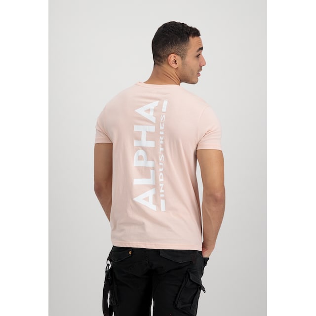 Alpha Industries T-Shirt »Alpha Industries Men - T-Shirts & Polos Backprint  T« ▷ kaufen | BAUR