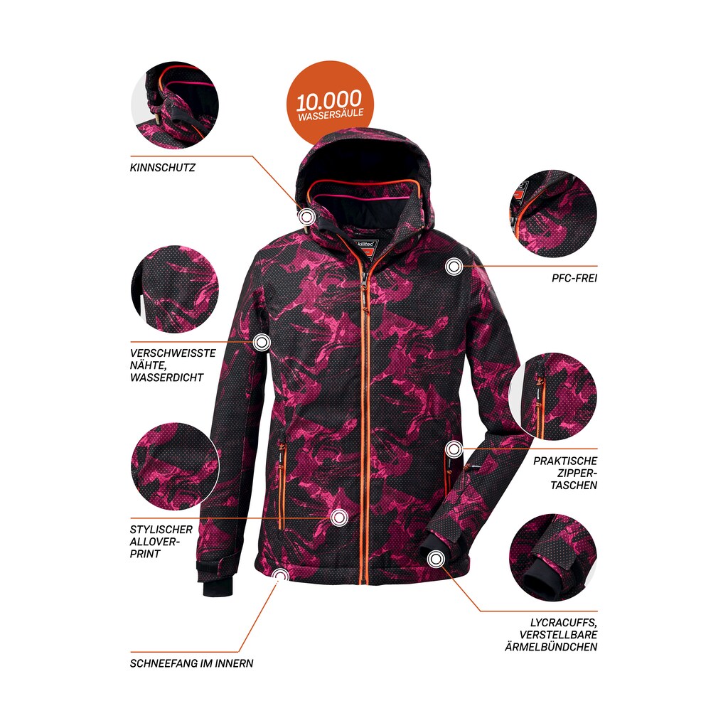 Killtec Skijacke »KSW 73 GRLS SKI JCKT«