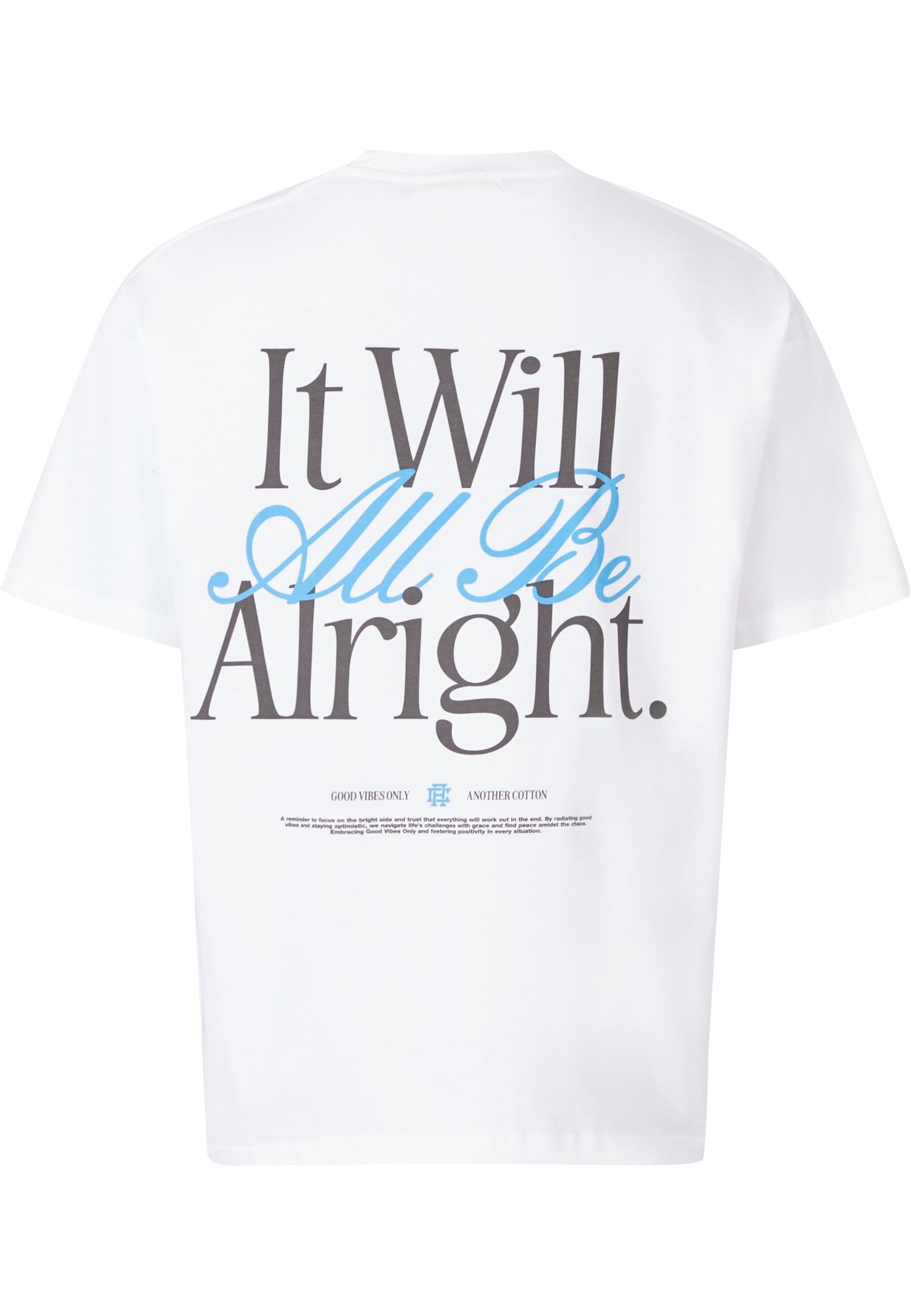 Another Cotton Lab T-Shirt "Another Cotton Lab It Will Be Alright Oversized günstig online kaufen
