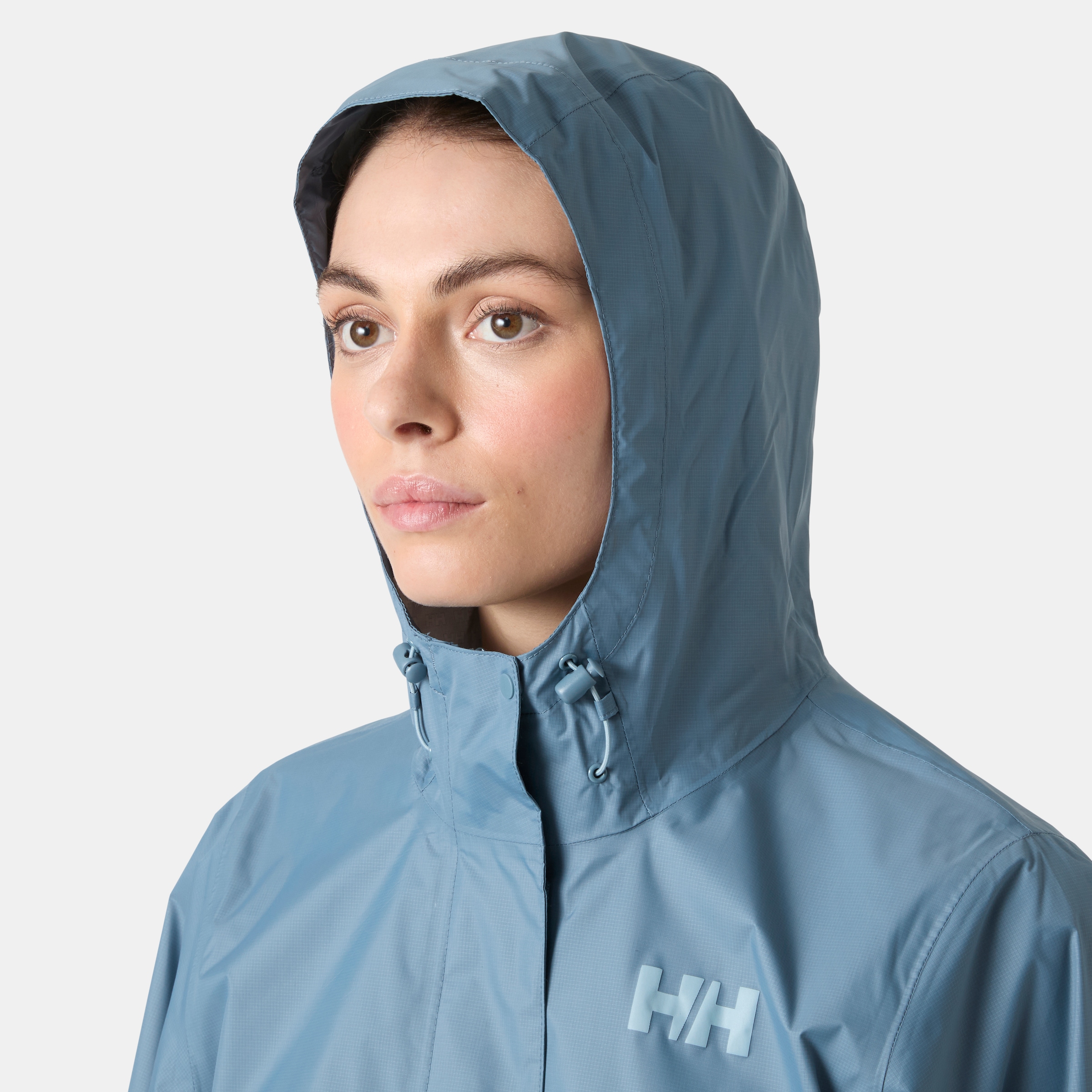 Helly Hansen Funktionsjacke »W LOKE JACKET« mit Kapuze mit Kapuze, wind- und wasserdicht, atmungsaktiv, hüftlang