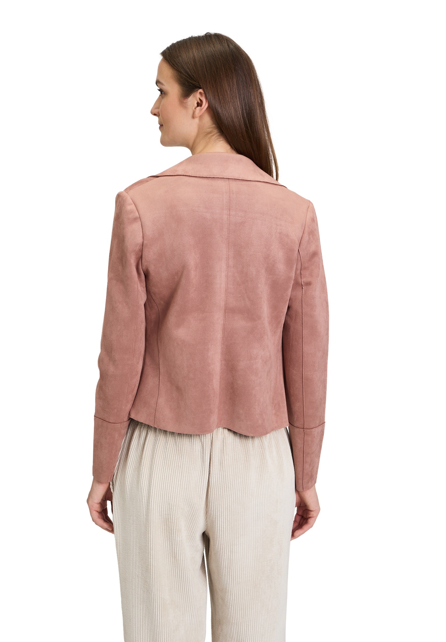 Cartoon Jackenblazer »Cartoon Damen Blazer-Jacke mit offenem Saum«, Taschen