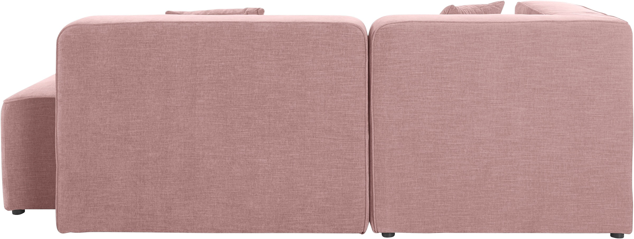 HOME AFFAIRE Sundstrup Corner Sofa Pink 233x93x76.5cm 6