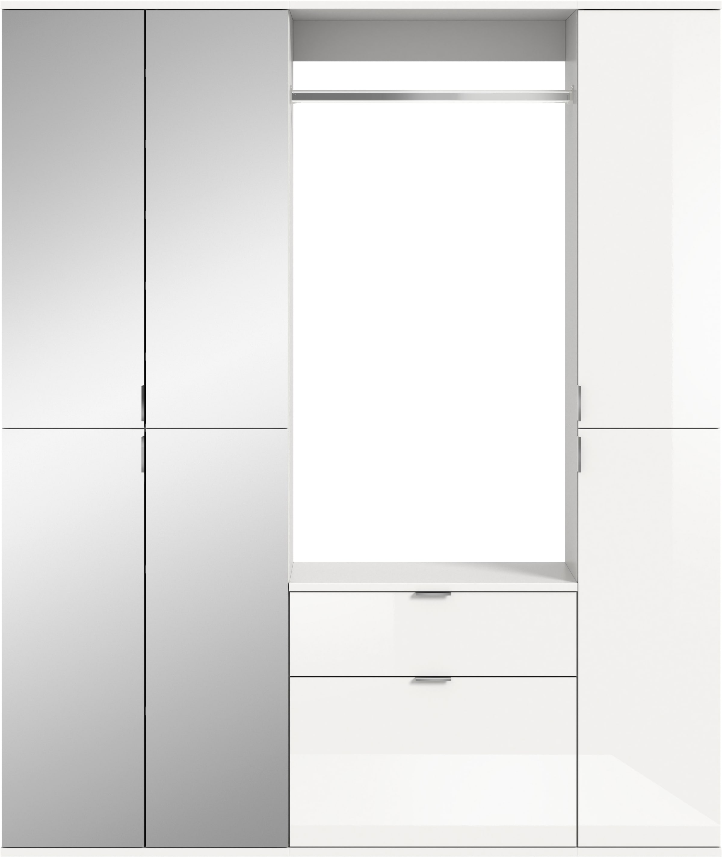 INOSIGN Garderoben-Set "Trondheim, Breite 152 cm, 5-teilig, bestehend aus:" günstig online kaufen