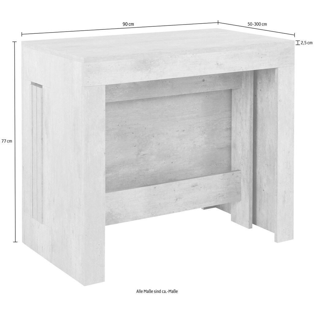 INOSIGN Esstisch »Praktika«, ausziehbar auf 300 cm