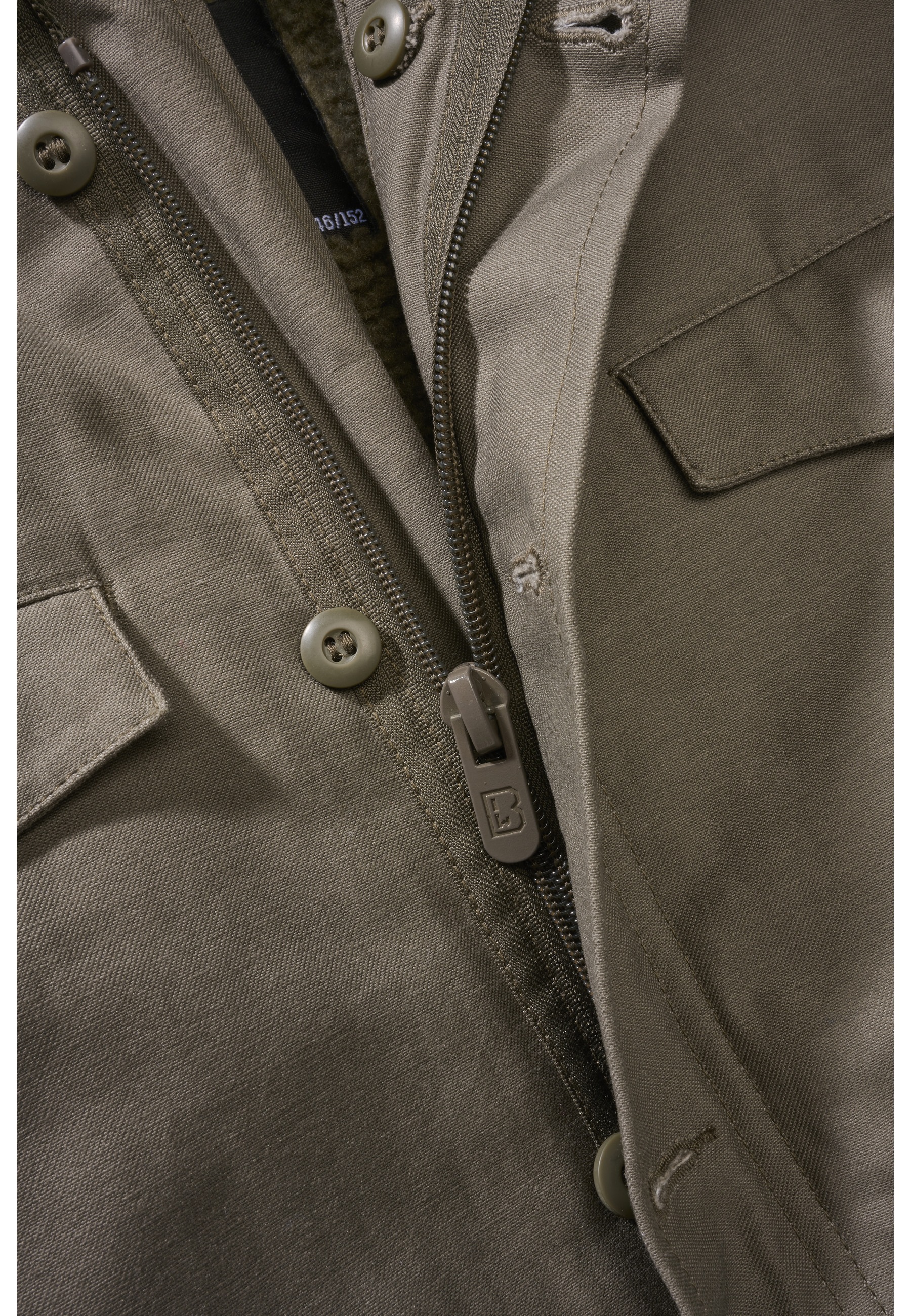 Brandit Parka »Brandit Herren Kids BW Parka« 1 Stk. tlg. mit Kapuze