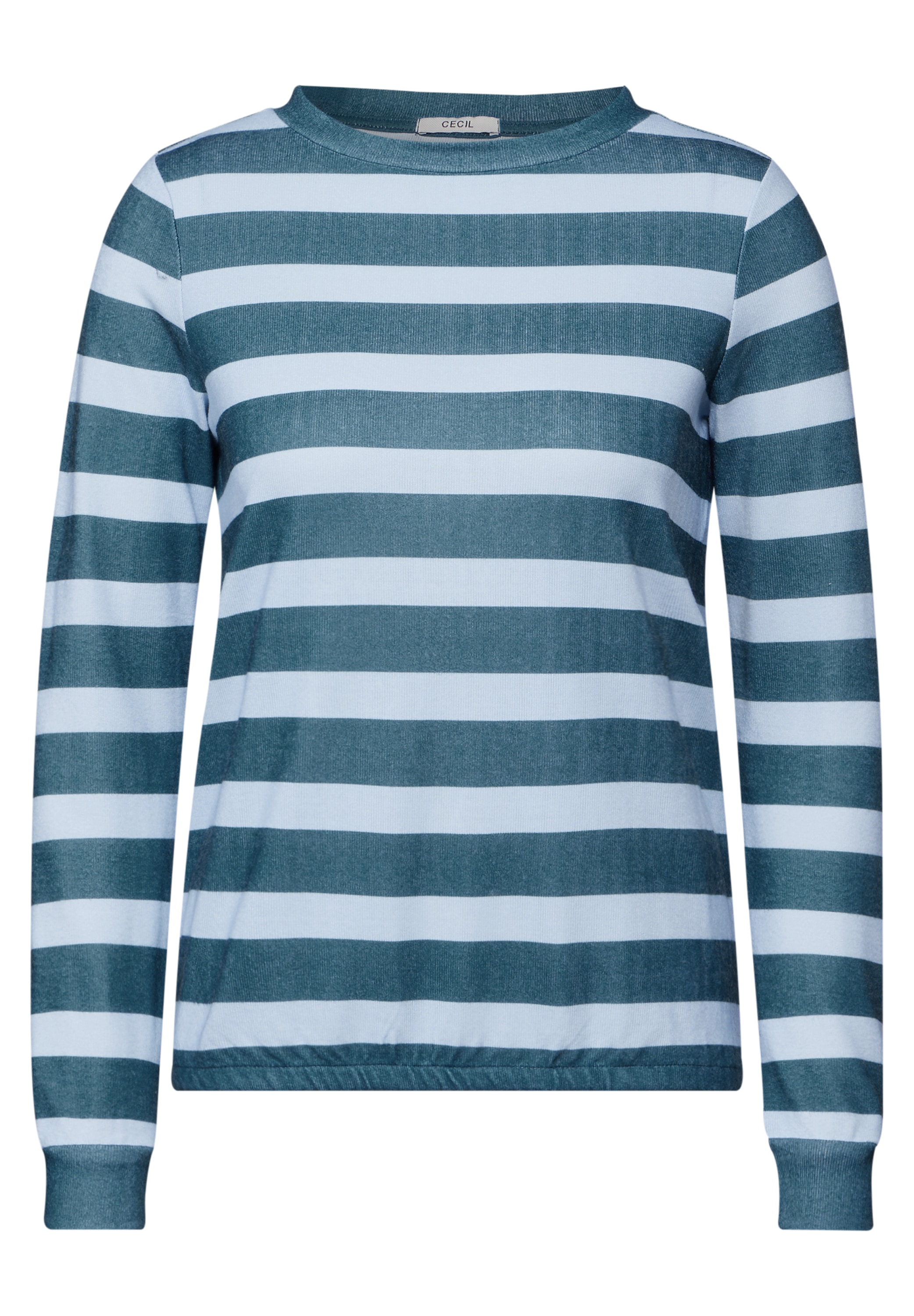 Cecil Langarmshirt, mit U-Boot-Ausschnitt
