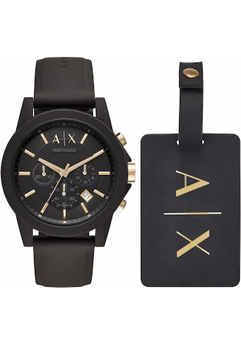 ARMANI EXCHANGE Chronograph »AX7105« (Set 2 tlg.)