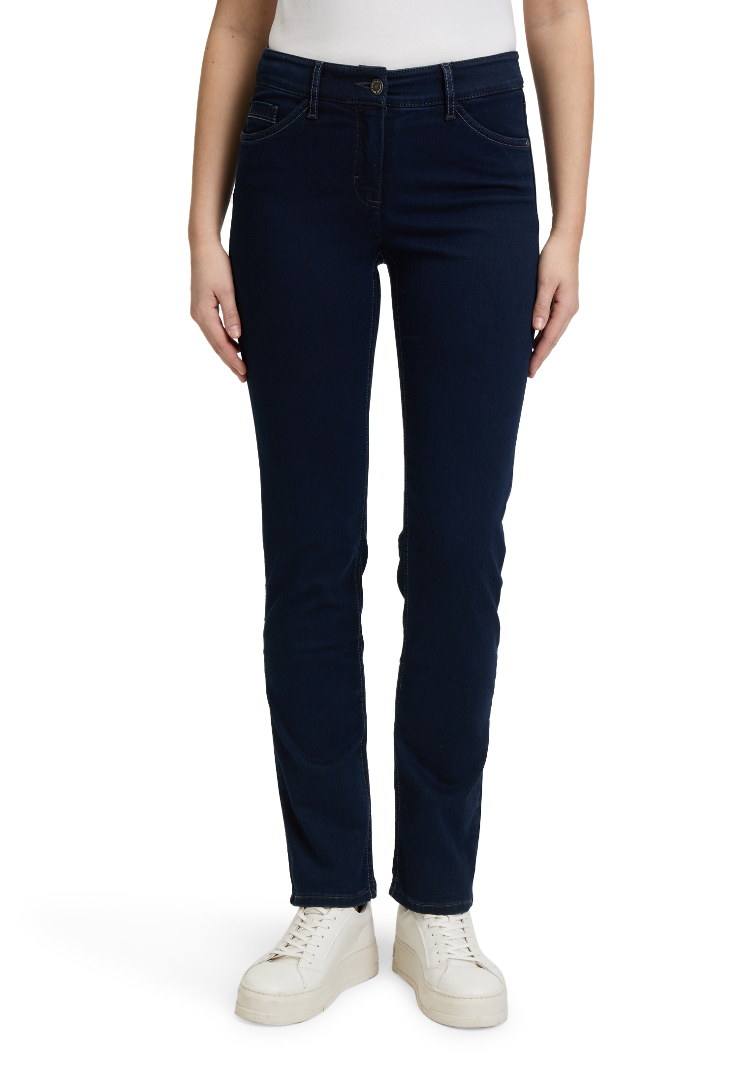 Betty Barclay Slim-fit-Jeans "Damen Basic-Jeans mit aufgesetzten Taschen" günstig online kaufen