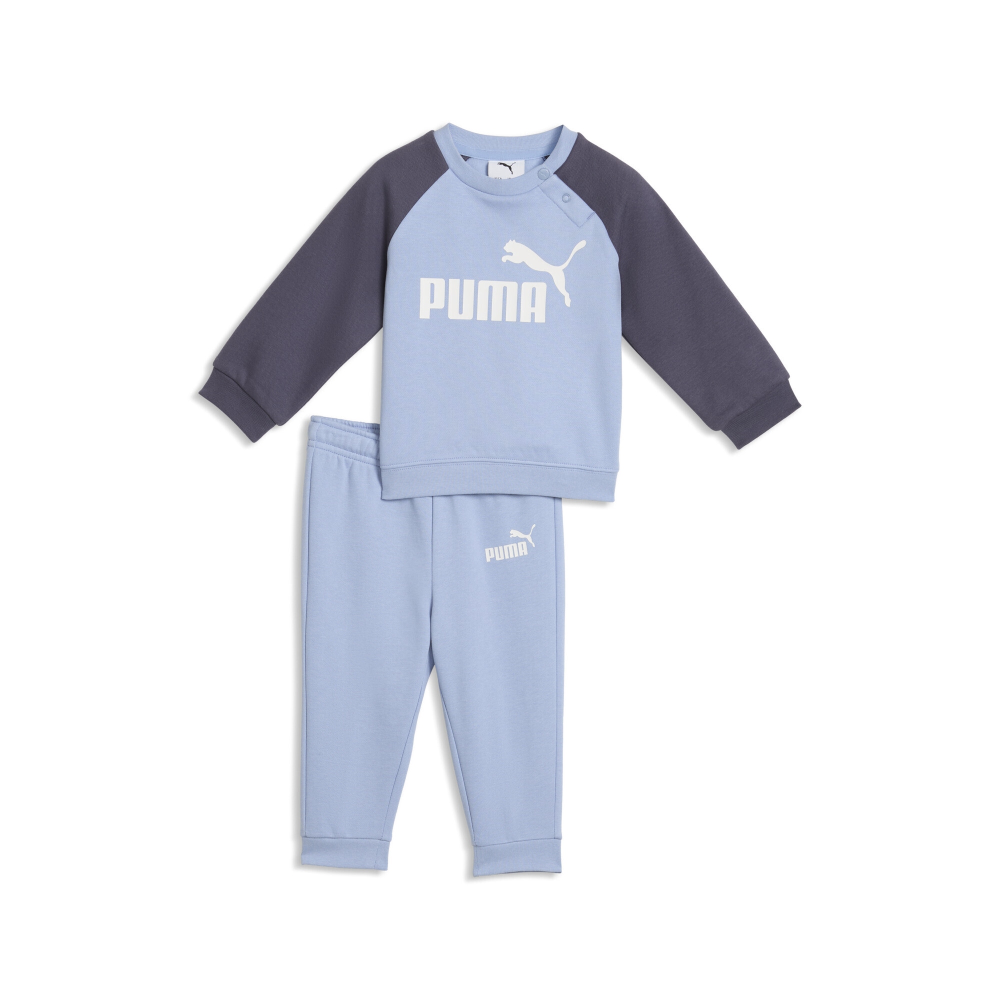 PUMA Jogginganzug "Minicats Essentials Raglan Crew Set Kinder"