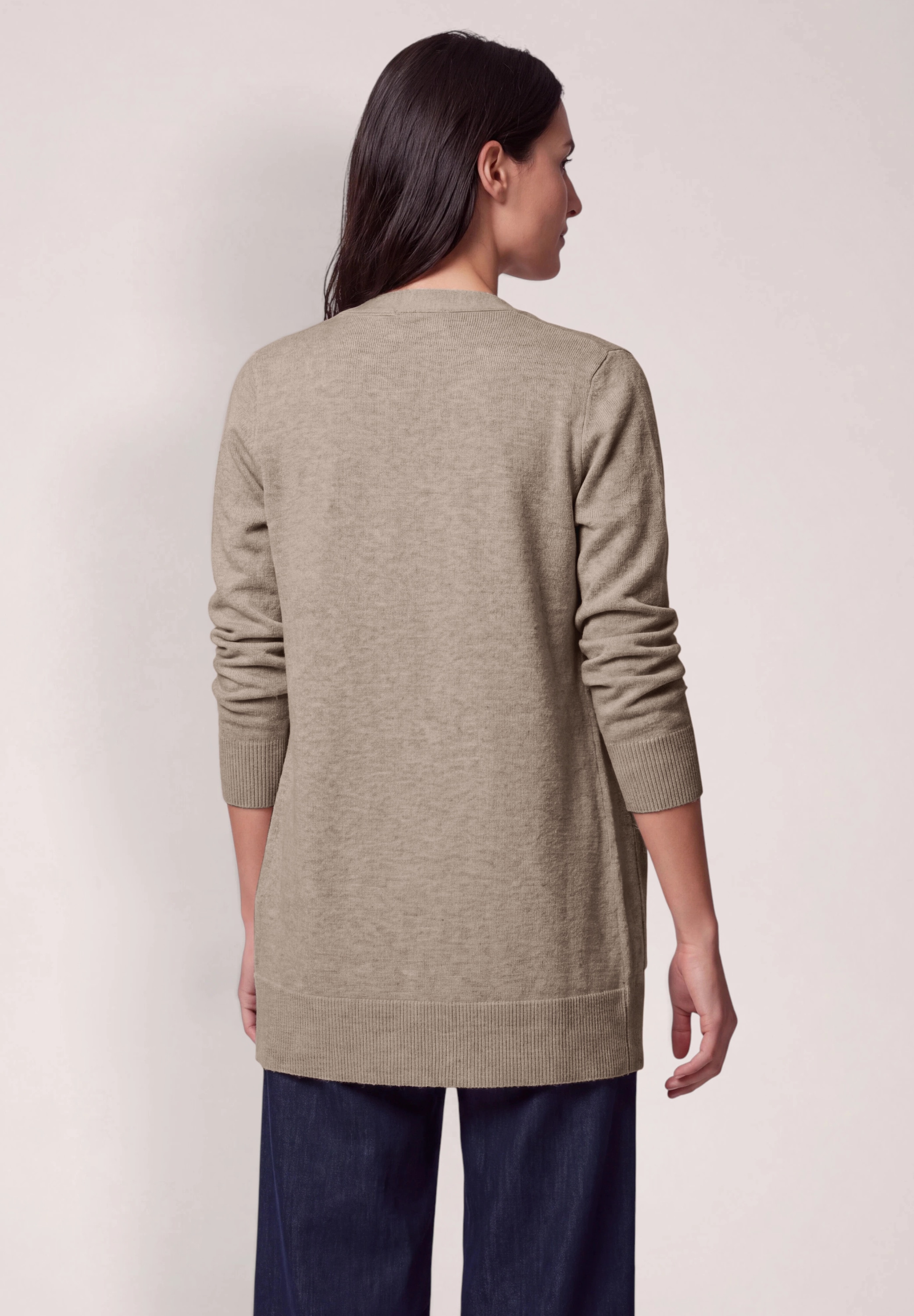 Cecil Cardigan aus softem Materialmix