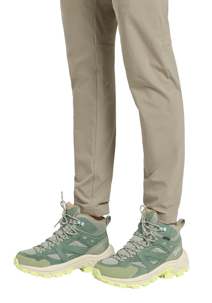 Jack Wolfskin Wanderstiefel "VOJO TOUR TEXAPORE MID W" Wanderschuh, wasserdicht, mittelhoher Schaft