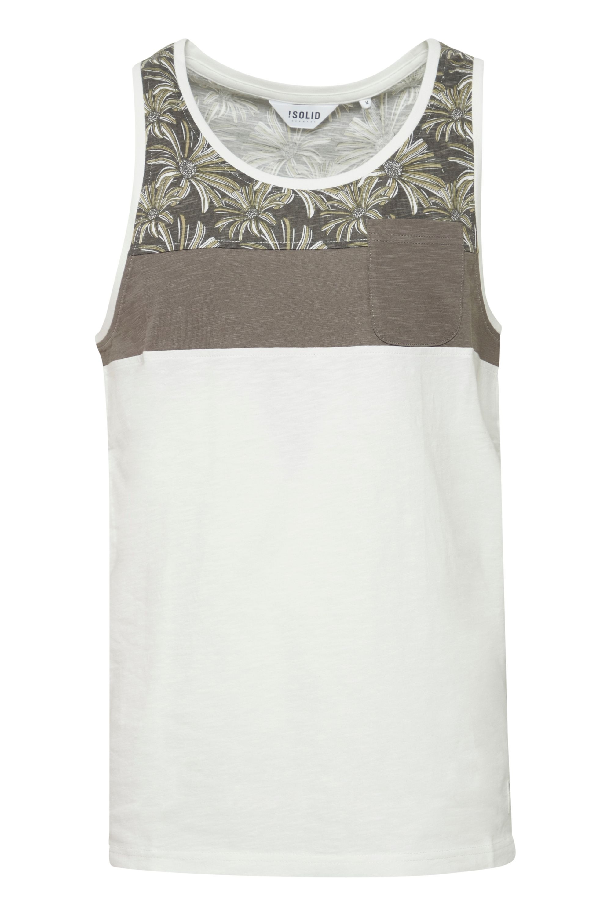 SOLID Herren Longtop "Tanktop SDFlo", grau, Gr. XXXL, Obermaterial: 100% Baumwolle CO., Tops
