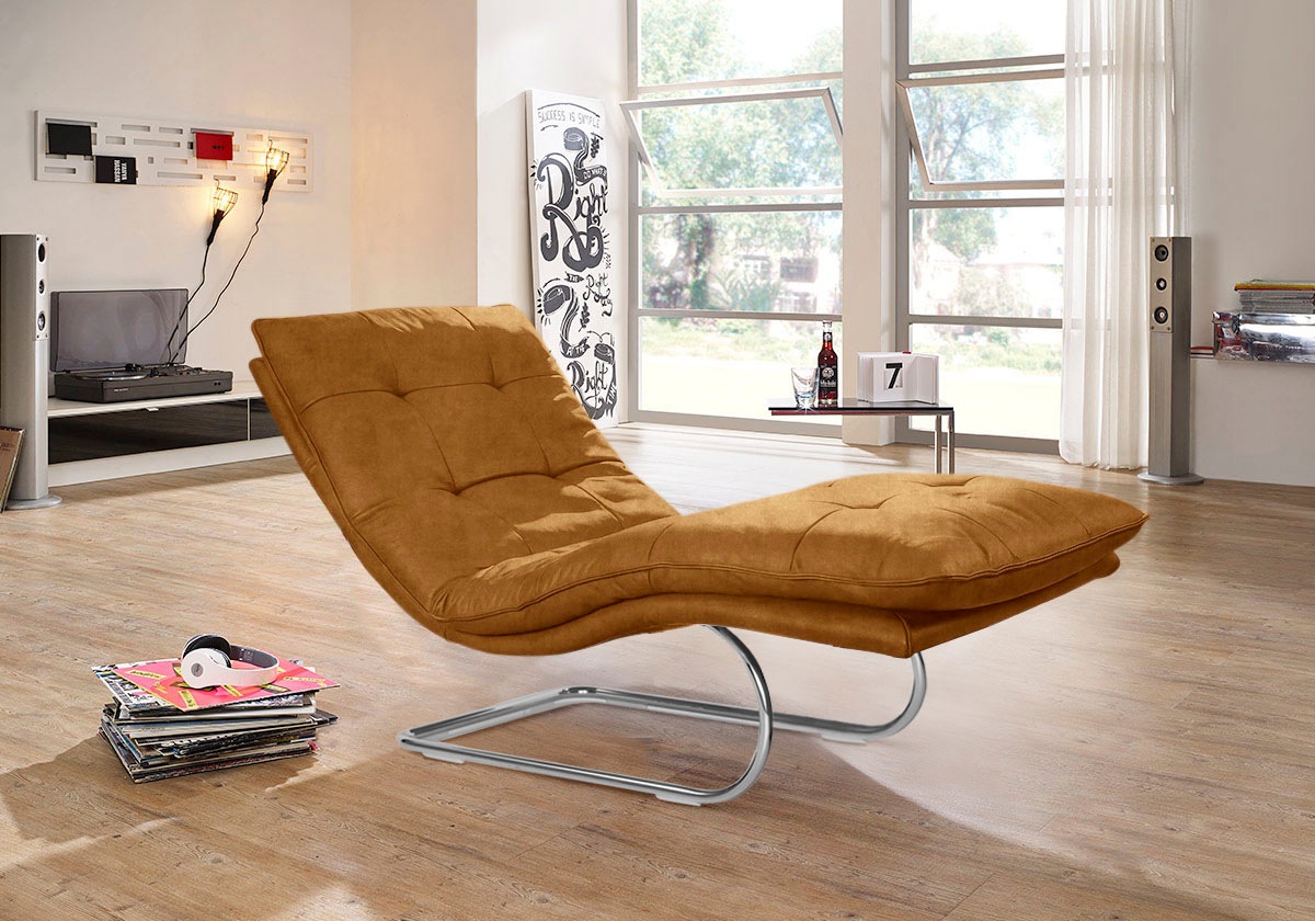 W.SCHILLIG Relaxliege "daily dreams", in Waffelkissen-Optik, wahlweise mit günstig online kaufen