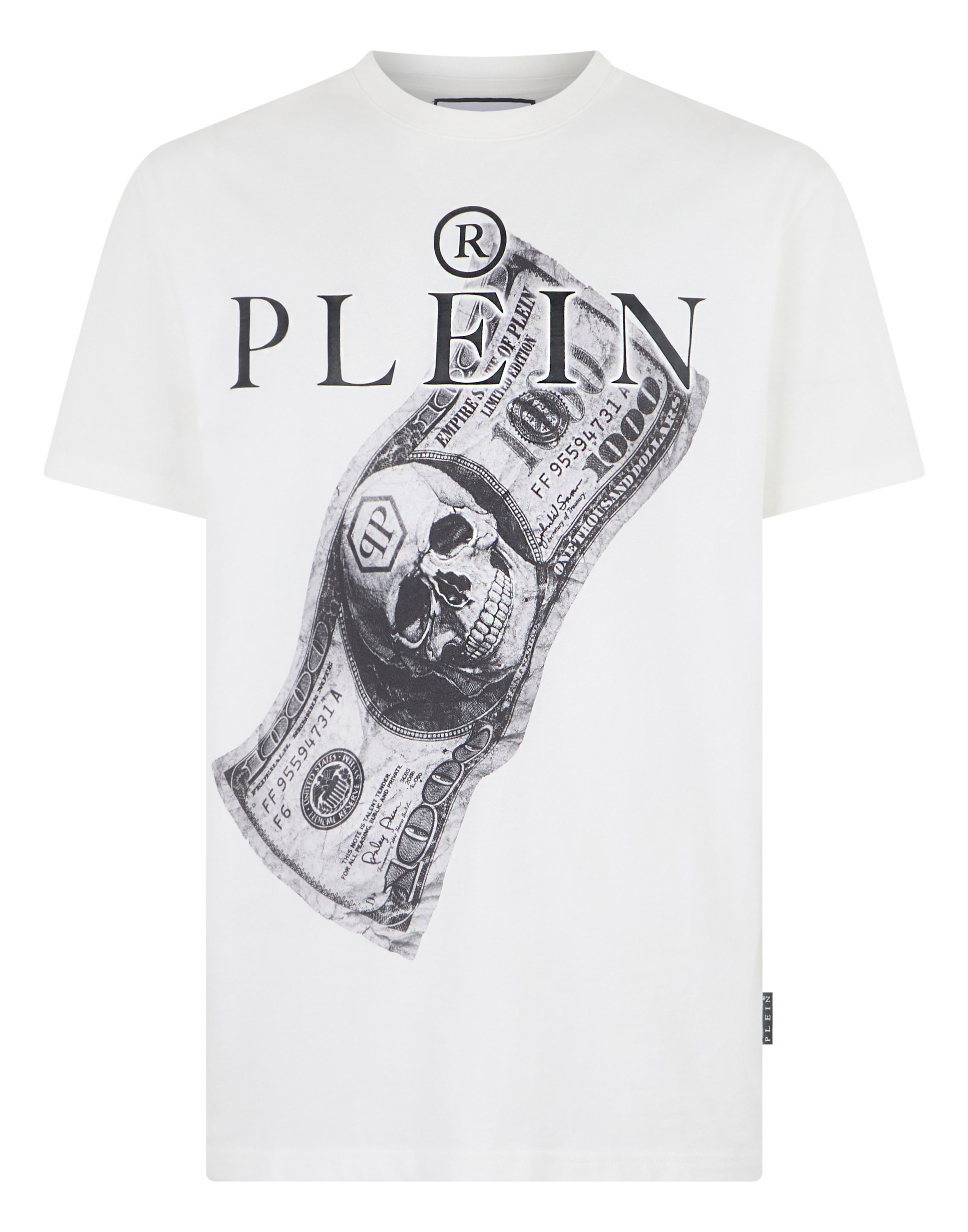 PHILIPP PLEIN "Kurzarm-Rundhals-T-Shirt"