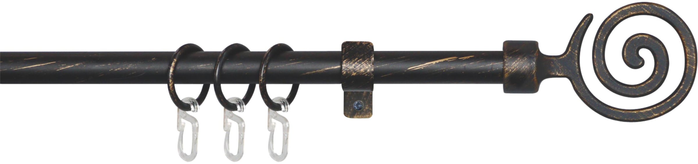 Good Life Gardinenstange "Jana" Ø 13 mm 1 läufig-läufig ausziehbar;Fixmaß günstig online kaufen