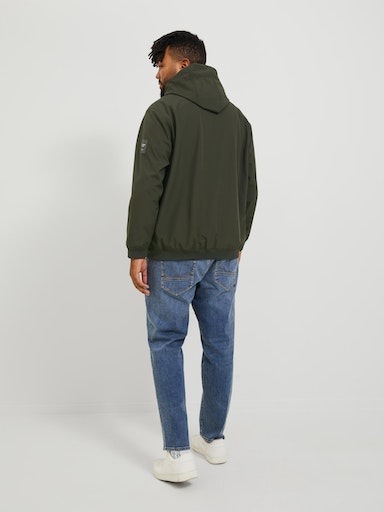 Jack & Jones PlusSize Softshelljacke "JJEBASIC mit Kapuze und wasserabweise günstig online kaufen