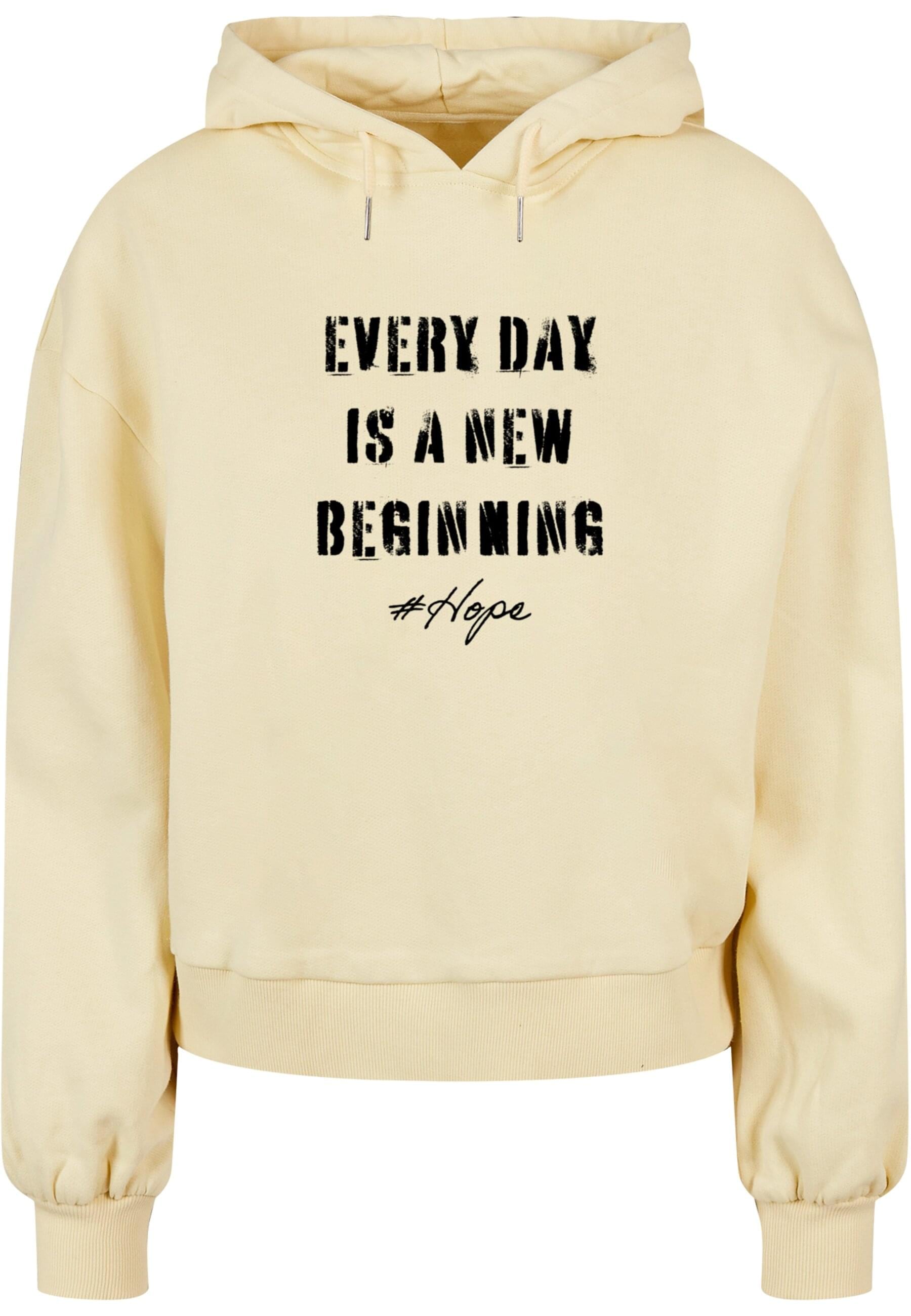 Merchcode Kapuzenpullover "Merchcode Damen Ladies Hope 2 Organic Oversized günstig online kaufen