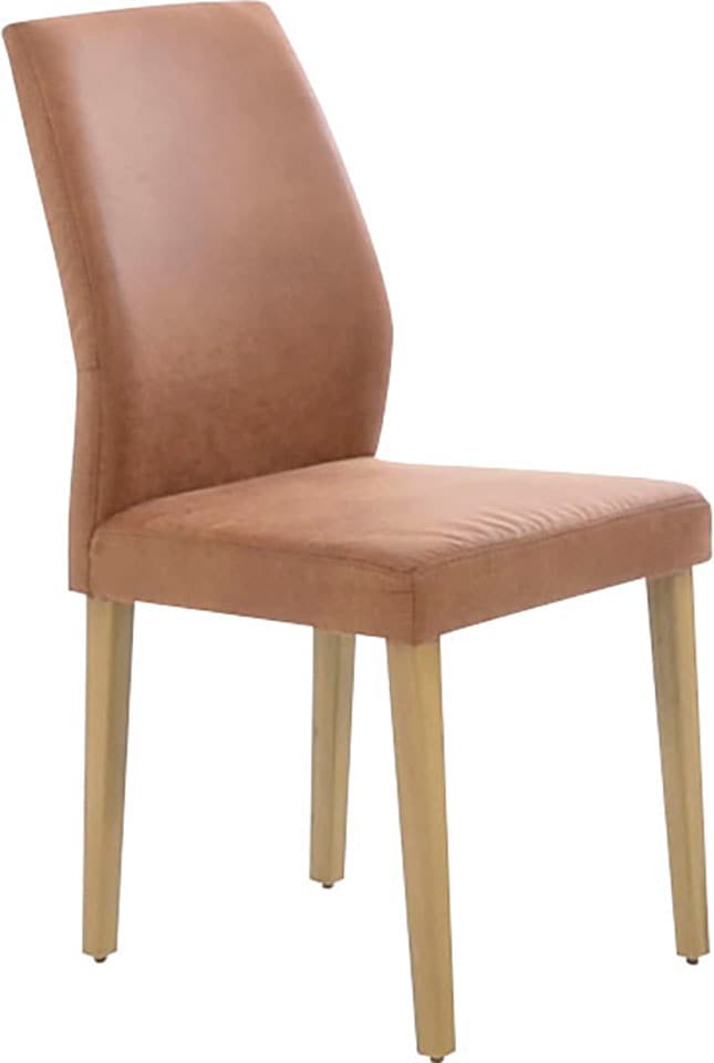 K+W Komfort & Wohnen 4-Fußstuhl "6193" () mit Massivholzbeinen in Wildeiche günstig online kaufen