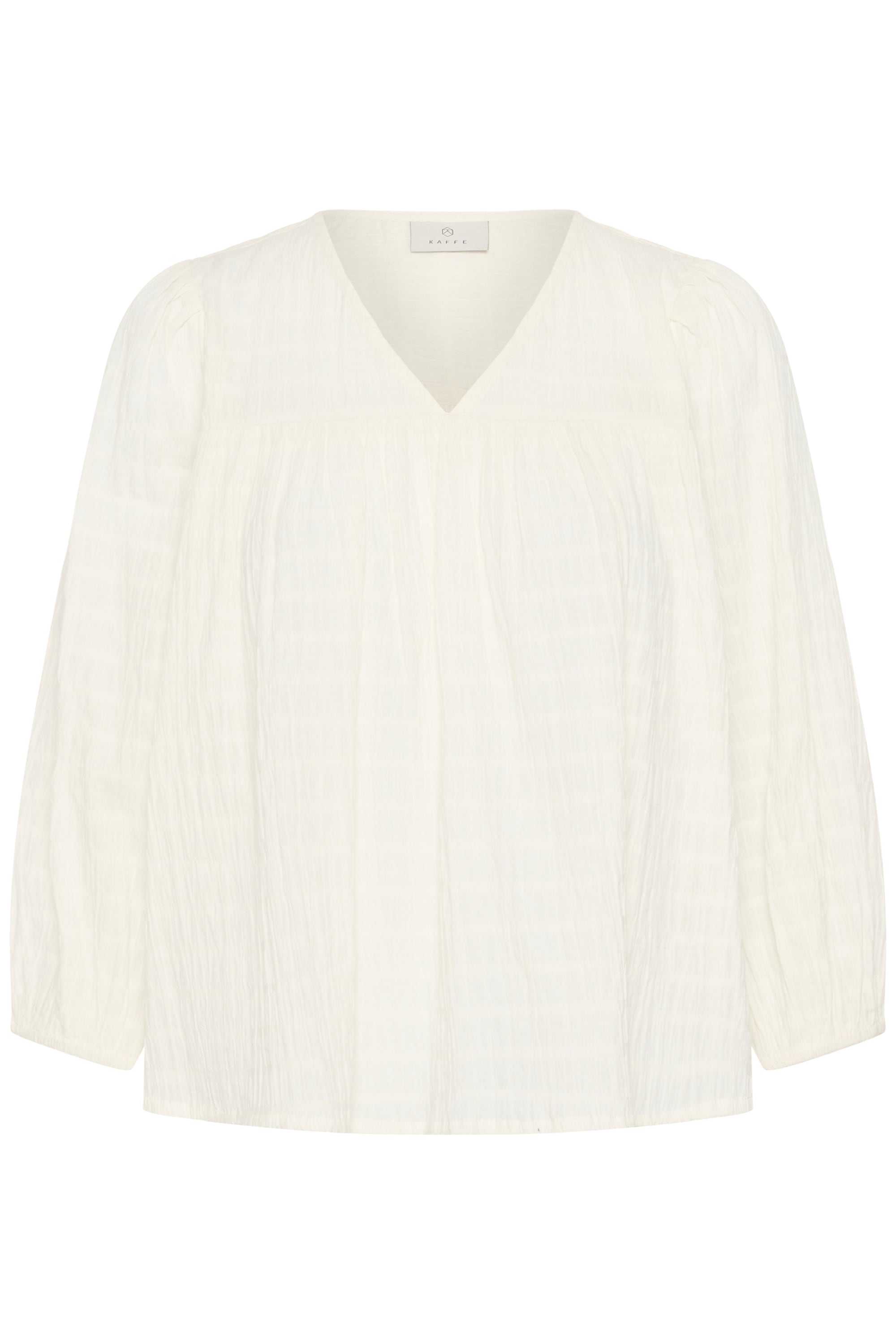 KAFFE Langarmbluse "Damen Bluse langarm KAmissie"