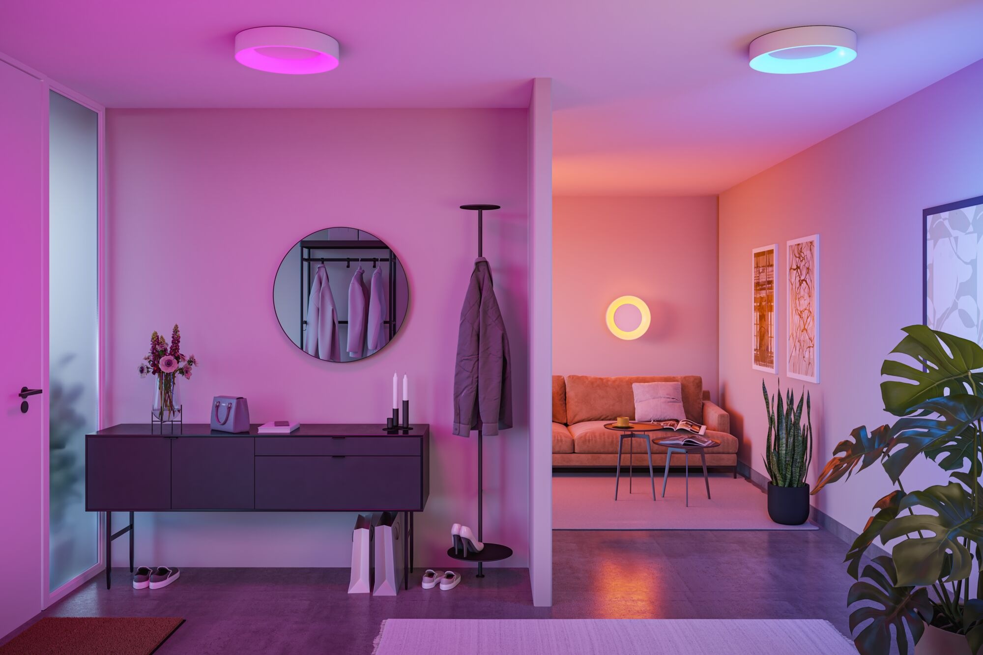 Paulmann Deckenleuchte »Casca« LED-Modul 1 Stk. Tageslichtweiß dimmbar