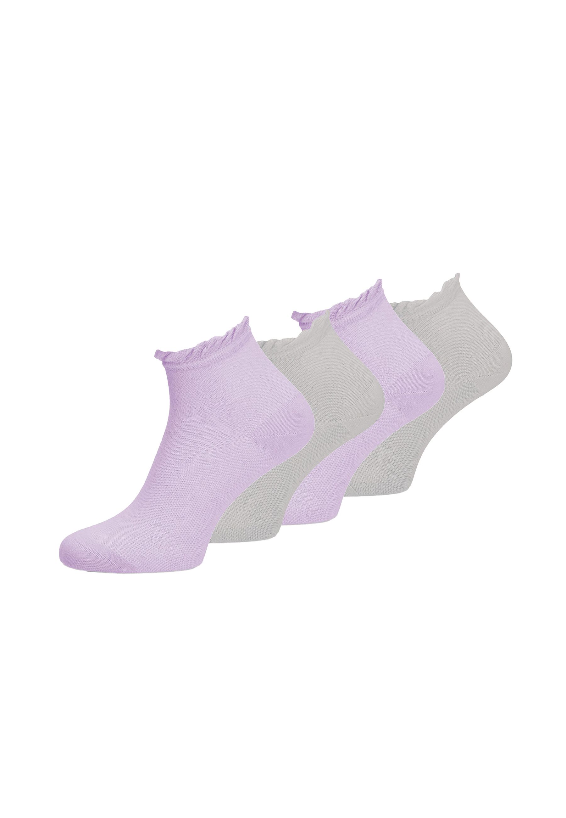 Tamaris Kurzsocken "4er Pack" 4er Pack, gekämmte Baumwolle für weiches Tragegefühl