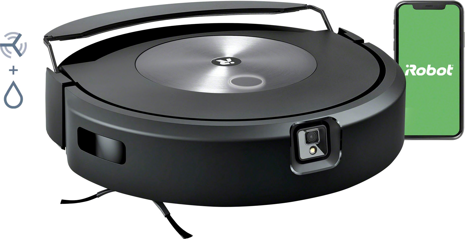 iRobot Saugroboter »Roomba Combo j7 (c715840)«, Saug- und Wischroboter