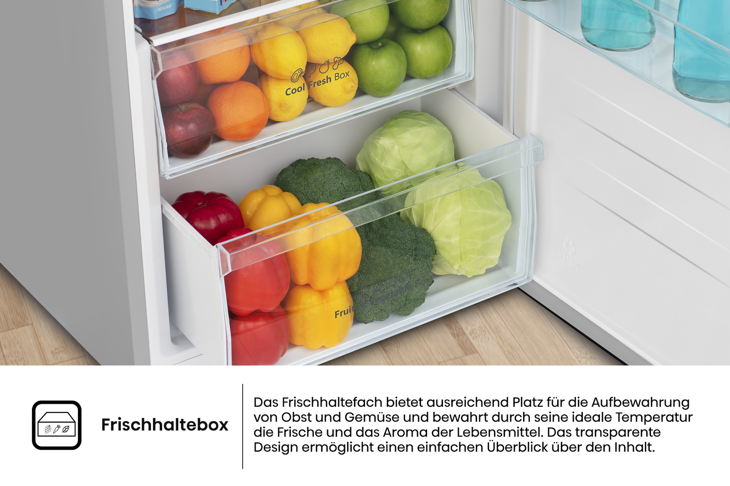 Hisense Kühlschrank »RL3N319NEIC« 172 cm hoch 59,5 cm breit MultiAirFlow-System