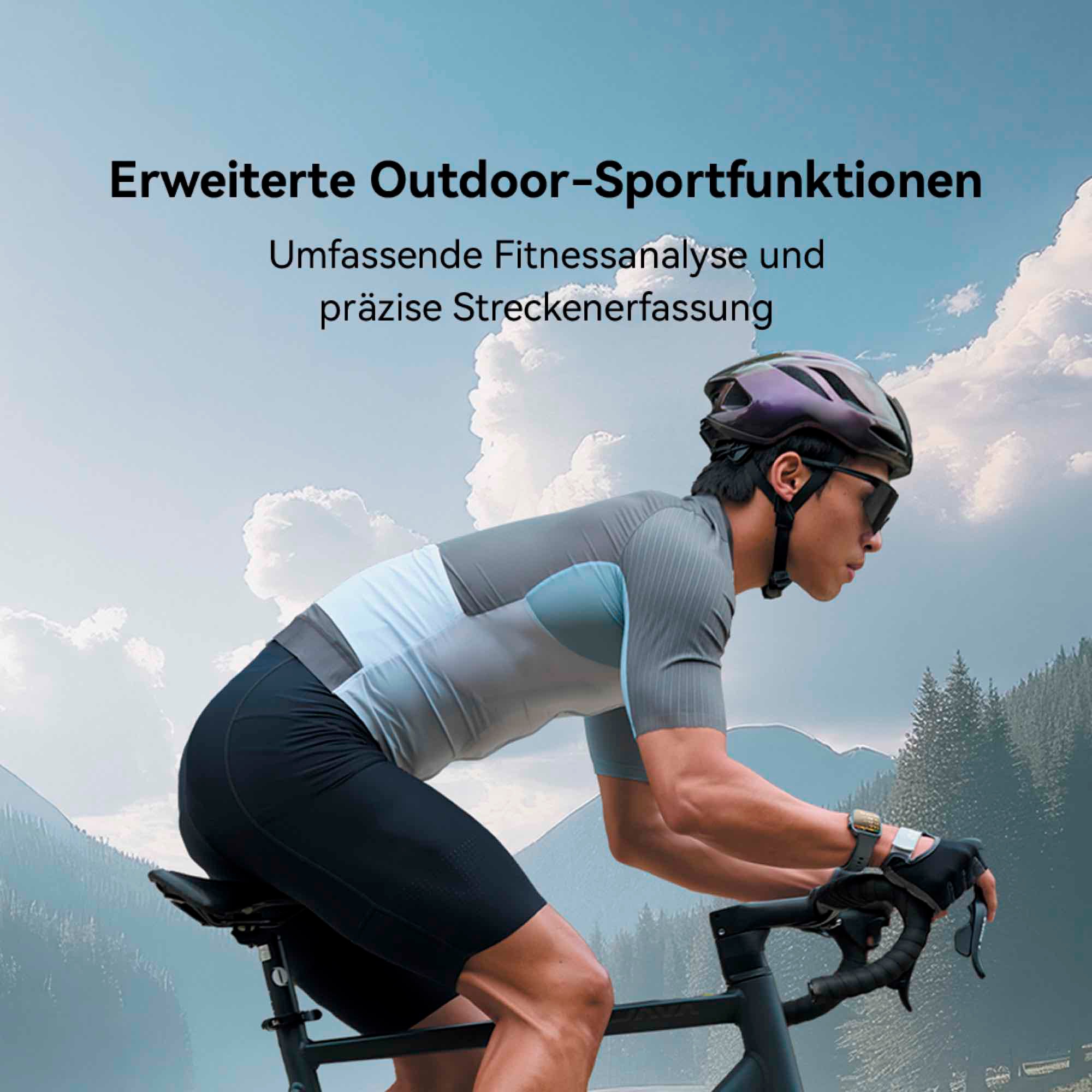 Huawei Smartwatch »WATCH FIT 4, Fitness-Tracker«, (4,6 cm / 1,82 Zoll), 4,00 GB, Schlankes Design, Erweiterte Sportmodi, bis zu 10 Tage Akkulaufzeit)