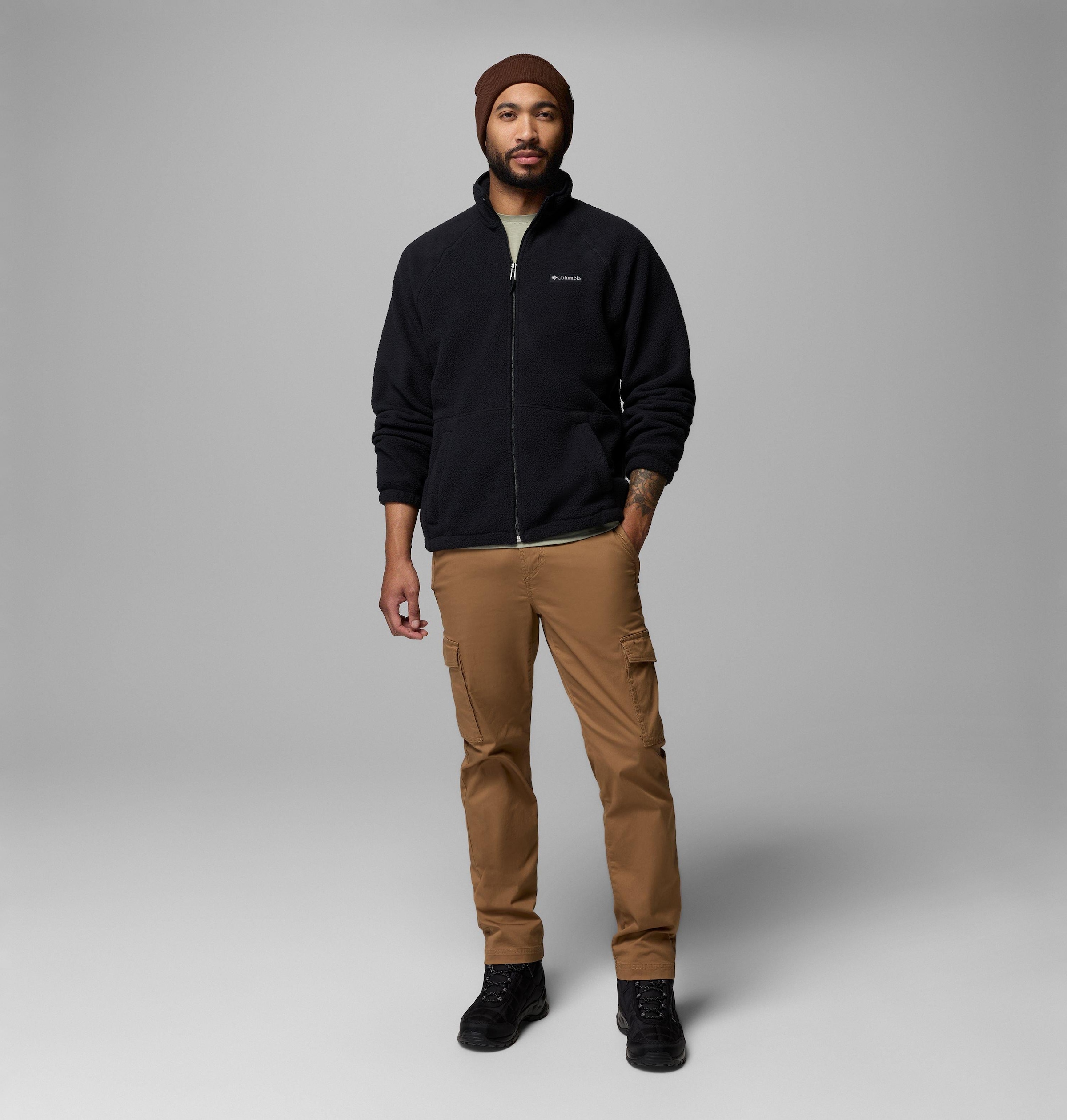 Columbia Fleecejacke »Timber Crest MTR Fleece Full Zip« mit Reißverschluss, wasserabweisend, windabweisend, atmungsaktiv