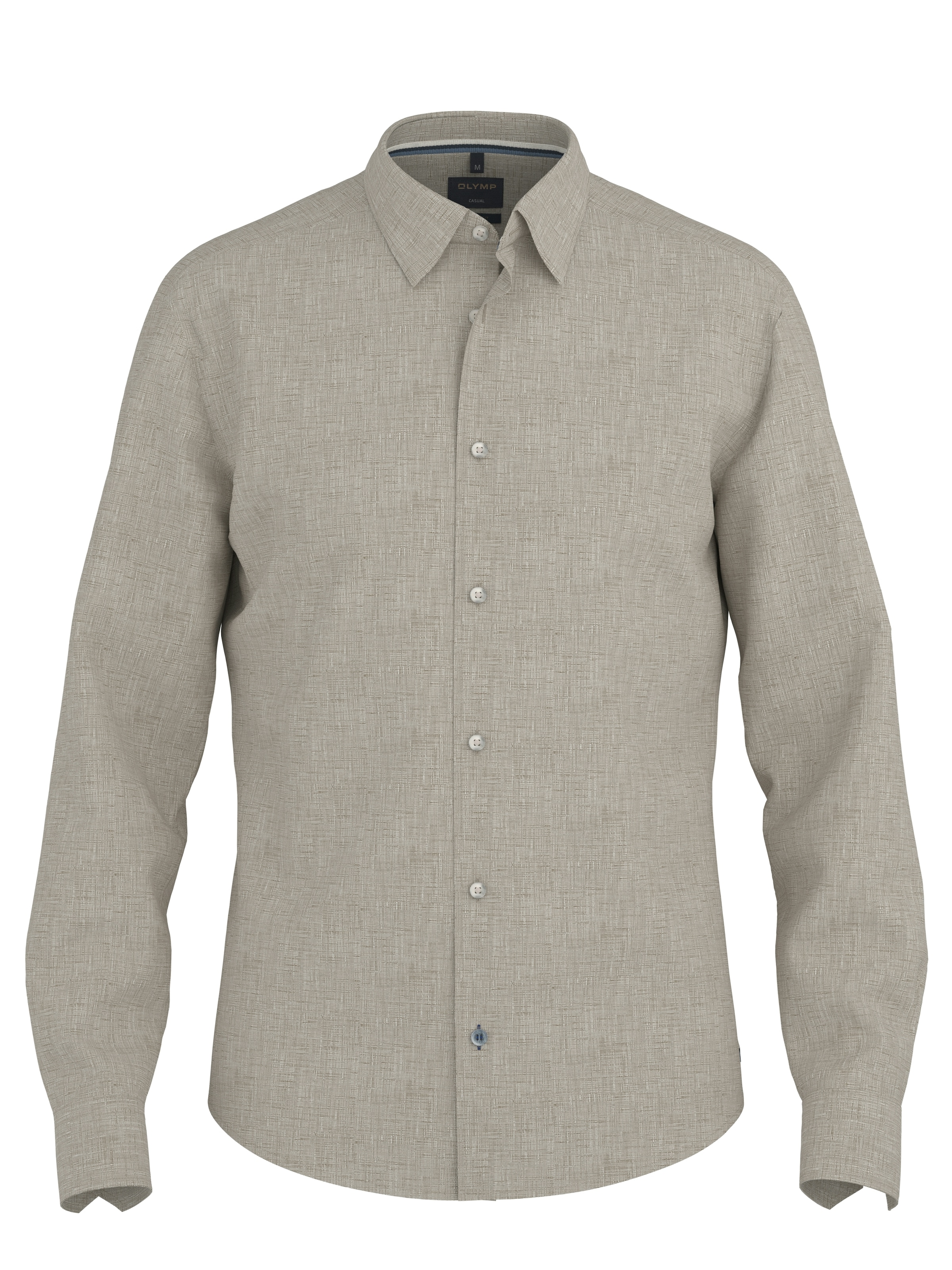 OLYMP Leinenhemd Kentkragen, casual günstig online kaufen