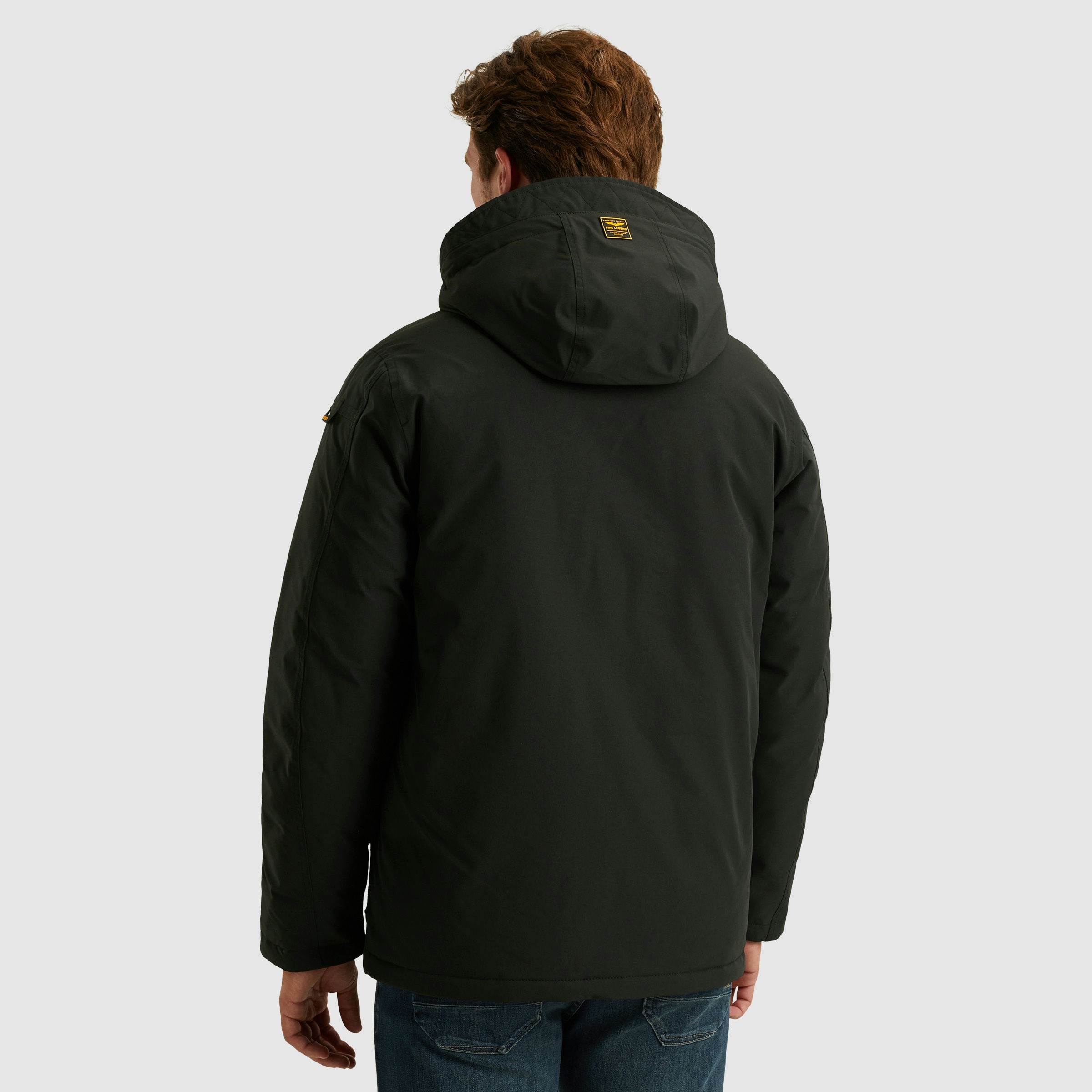 PME LEGEND Winterjacke mit Kapuze Taschen mit Reißverschluss