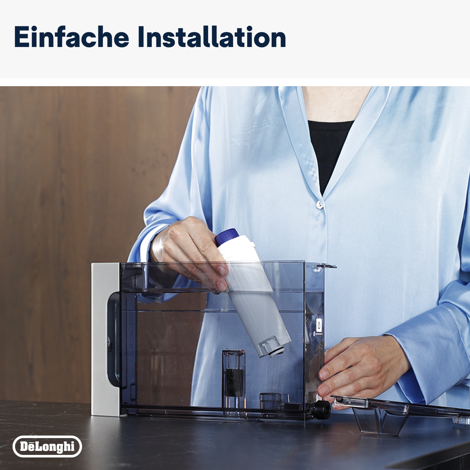De'Longhi Wasserfilter »DLSC002« Zubehör für De'Longhi Kaffeevollautomaten,Pflege & Schutz