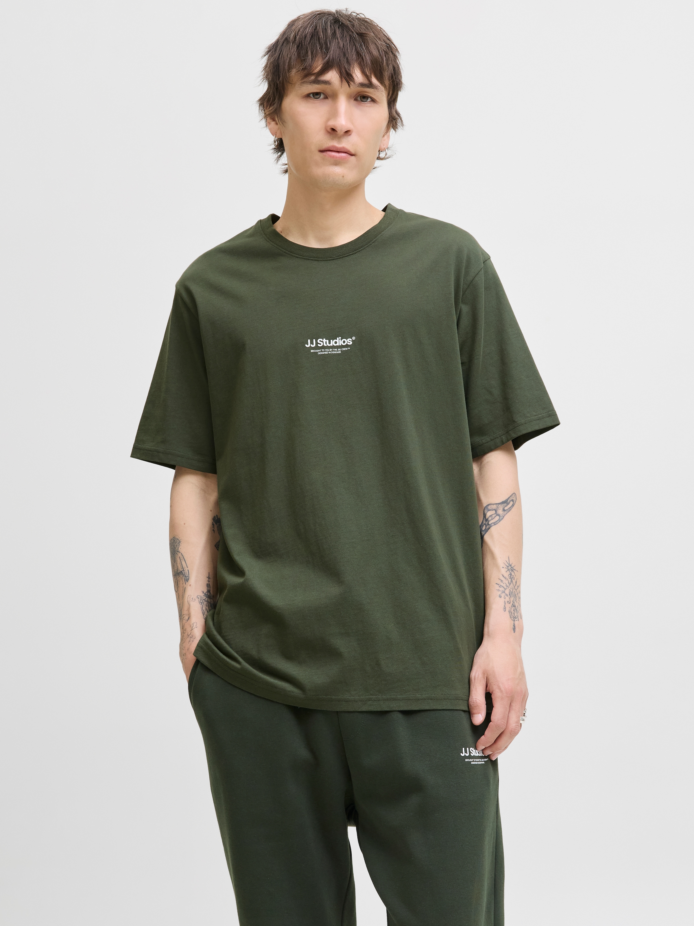 Jack & Jones T-Shirt »JJESOHO TEE SS CREW NECK NOOS« Baumwolle, relaxed fit