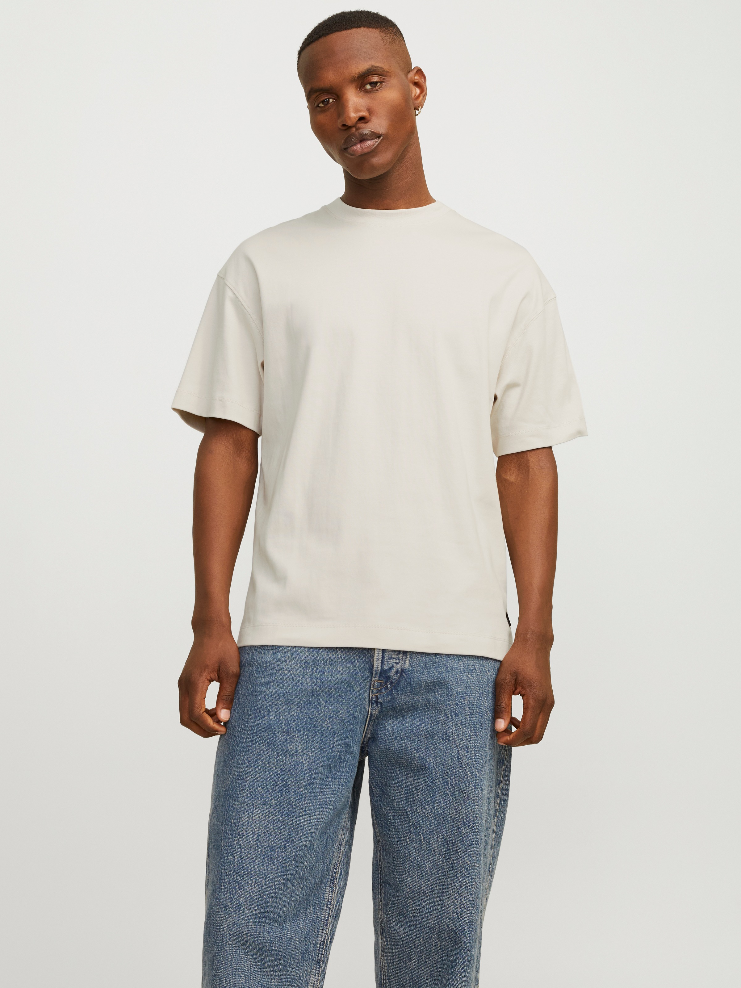 Jack & Jones "JJEURBAN EDGE TEE SS O-NECK NOOS" mit Rundhalsausschnitt günstig online kaufen