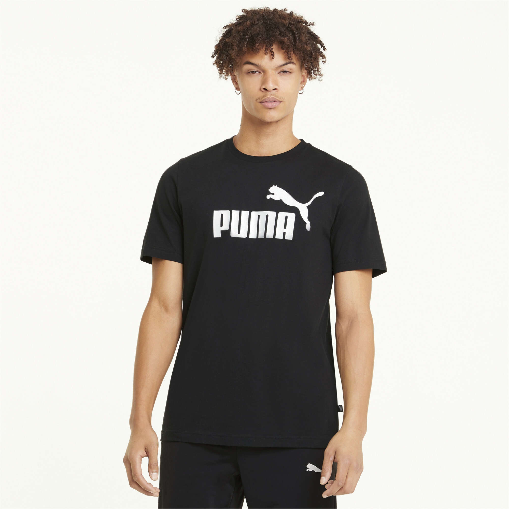 PUMA T-Shirt "Essentials Logo T-Shirt Herren" günstig online kaufen