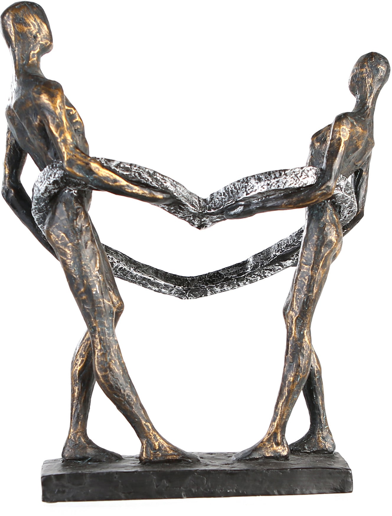 mit Höhe | Spruchanhänger, by Gilde Wohnzimmer cm, Connected«, kaufen Dekofigur 31 BAUR Casablanca Dekoobjekt, »Skulptur