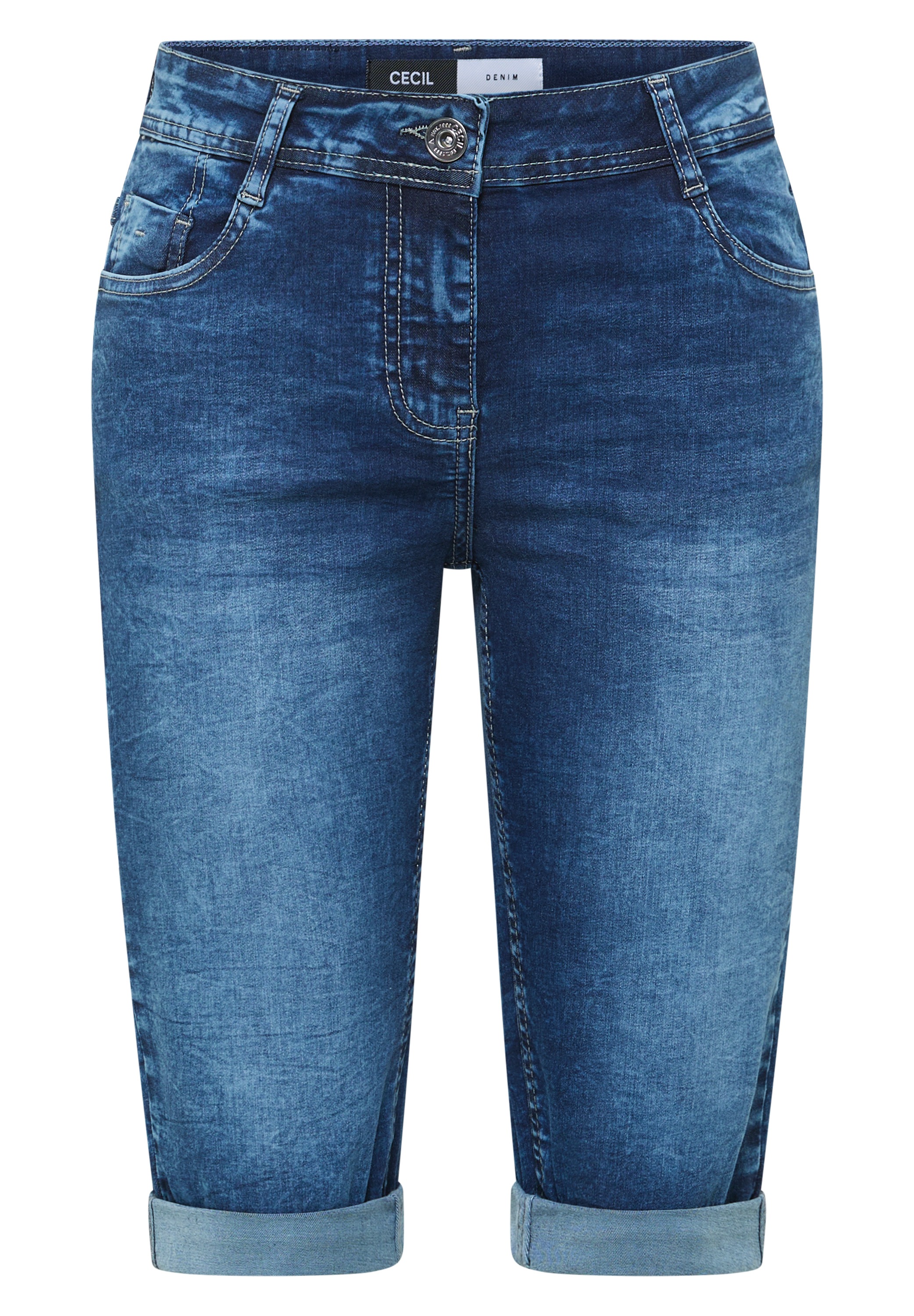 Cecil Slim-fit-Jeans High Waist