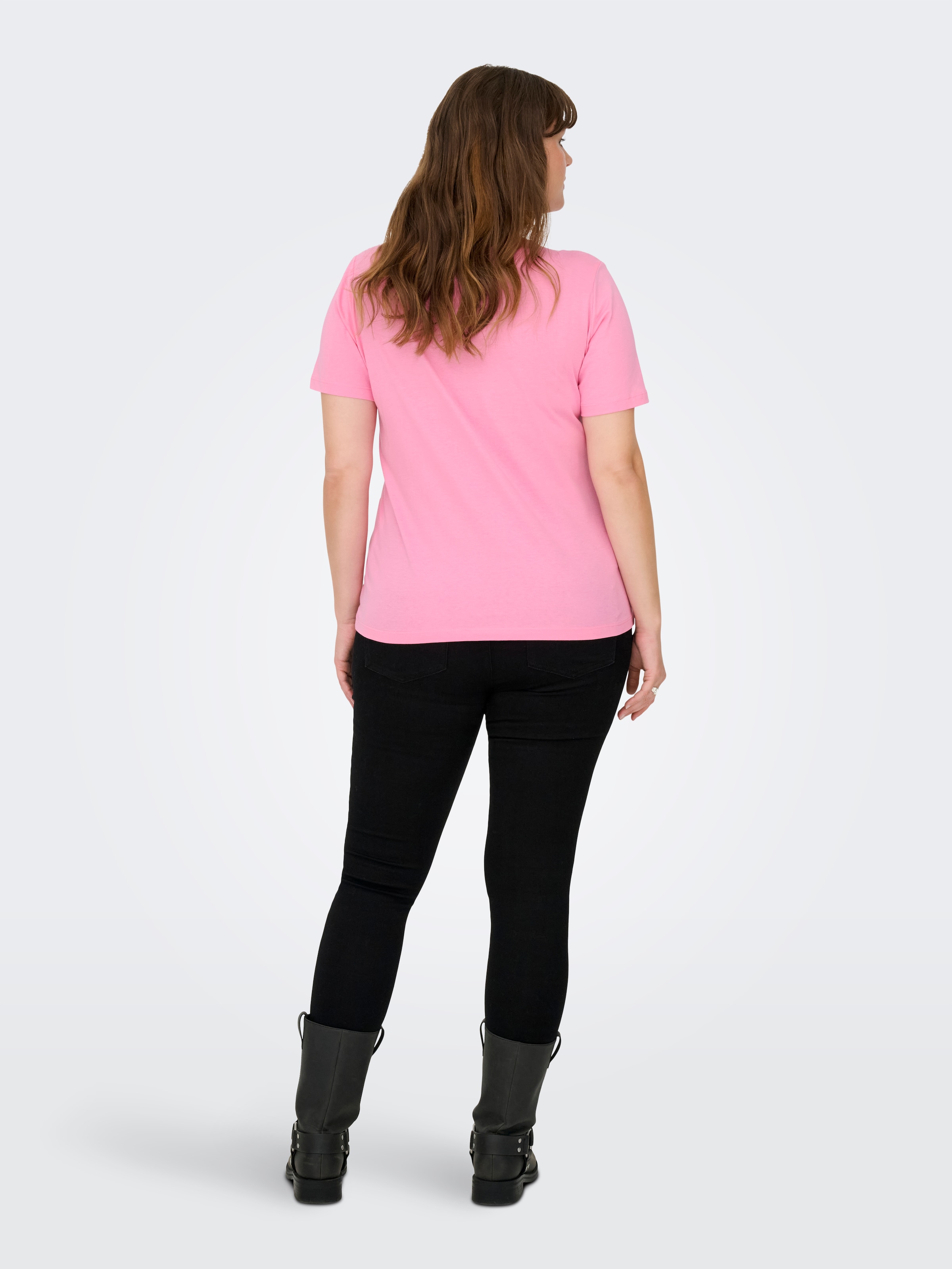 ONLY CARMAKOMA Kurzarmshirt »CARCOCA COLA XMAS LIFE S/S TOP JRS«