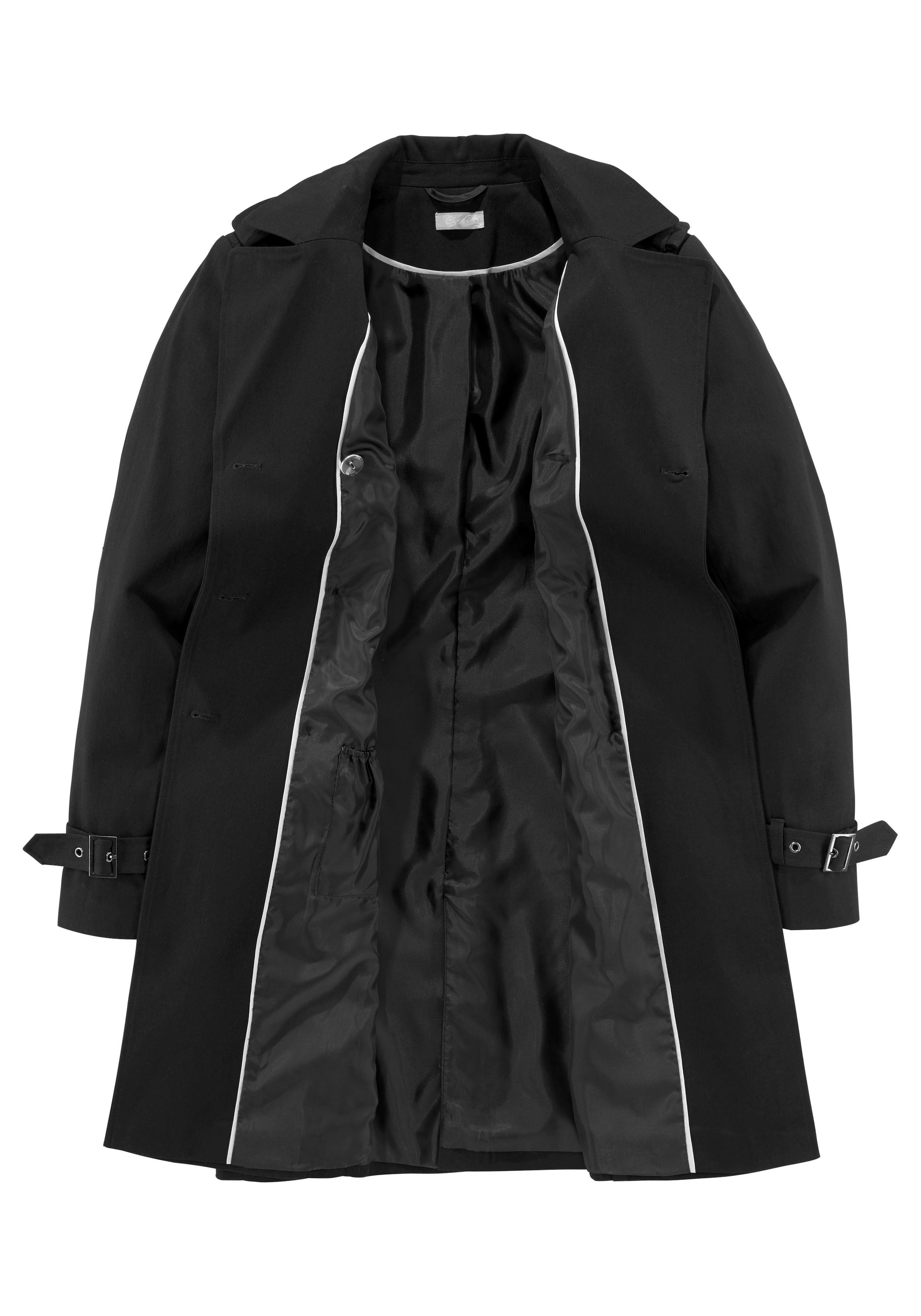 Aniston CASUAL Trenchcoat, mit Gürtel zum Regulieren BAUR kaufen 