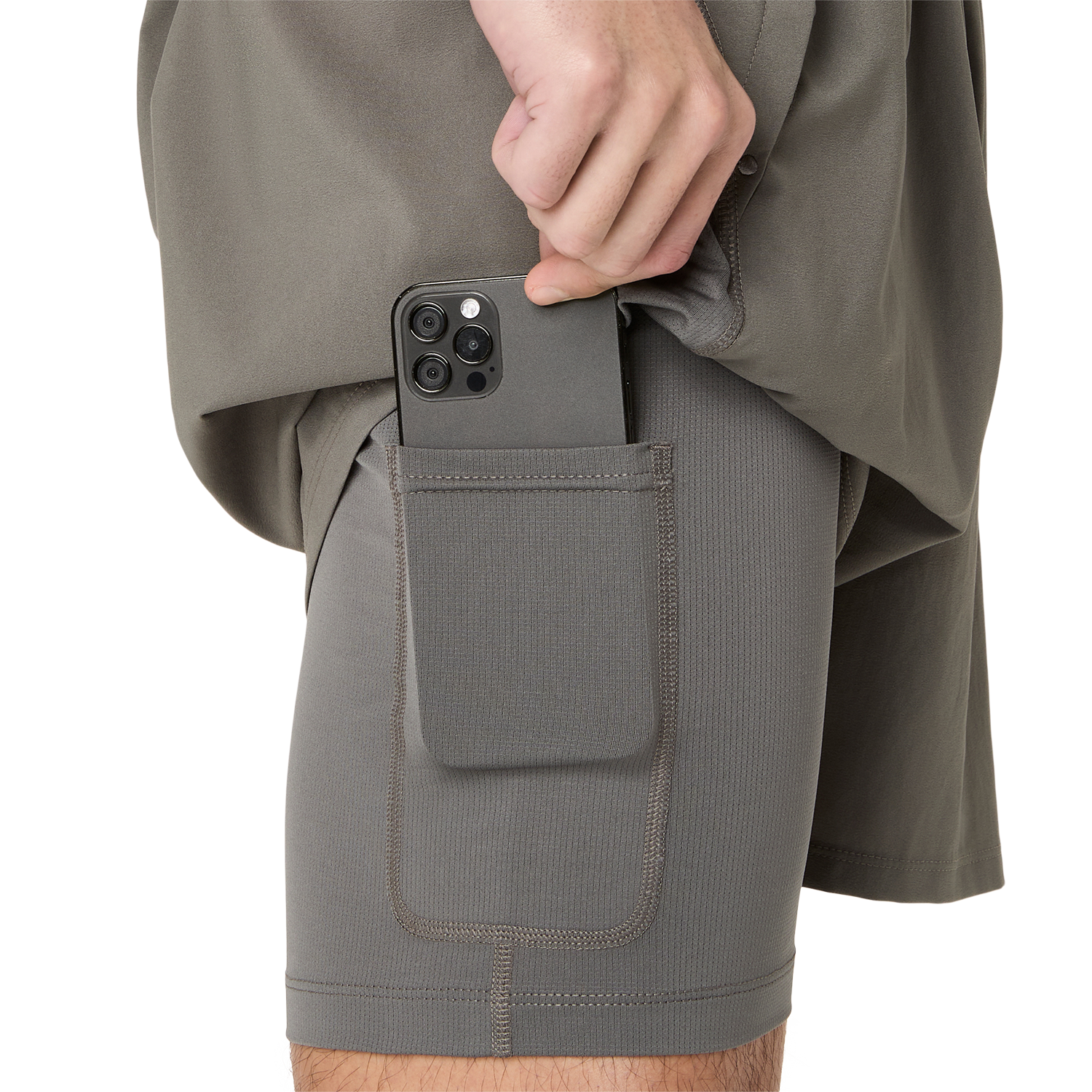 Asics Laufshorts »ROAD 2-N-1 7IN SHORT«  2-in-1 Design, mit Eingrifftaschen, sportlicher Stil