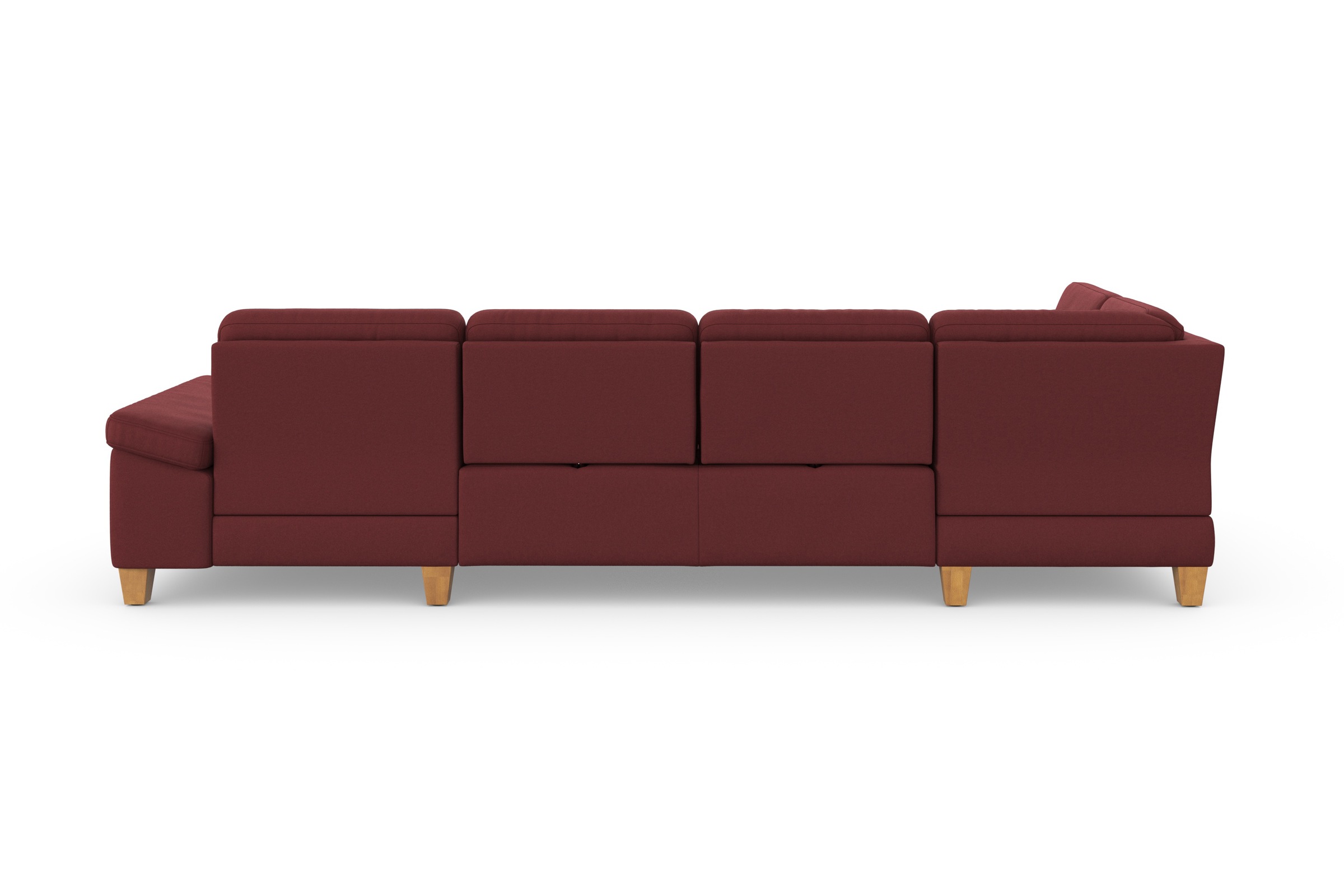sit&more Wohnlandschaft »Westham U-Form«, wahlweise mit Bettfunktion, Bettkasten, Sitztiefenverstellung