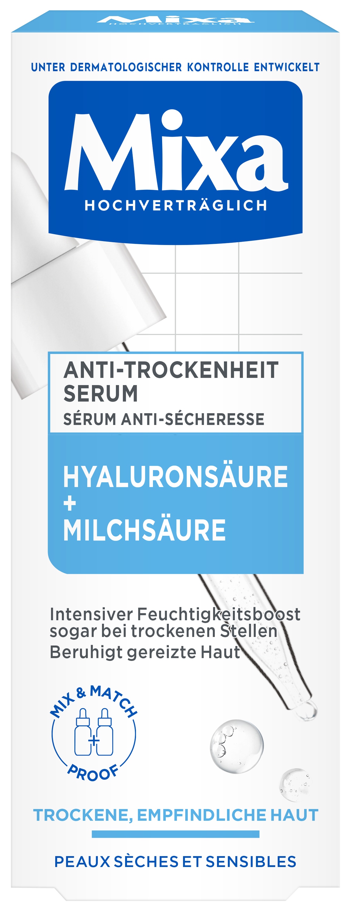 Mixa Gesichtsserum »Mixa Anti-Trockenheit Serum«, mit hoher Wirksamkeit