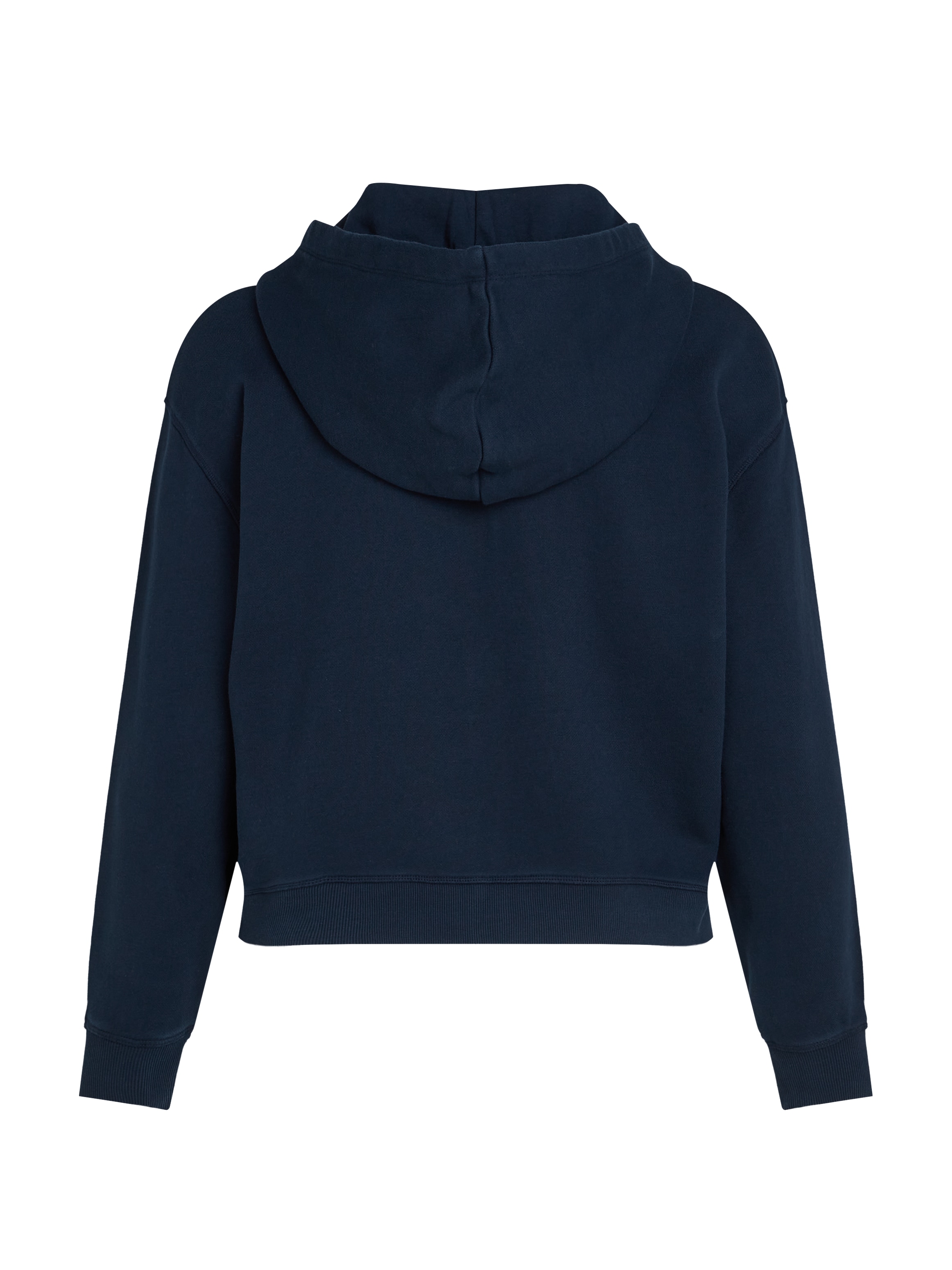 Tommy Hilfiger Curve Sweatjacke »CRV REG SCRIPT ZIP HOODIE«, in Großen Größen, Kapuze, Zipper, Logoschriftzug