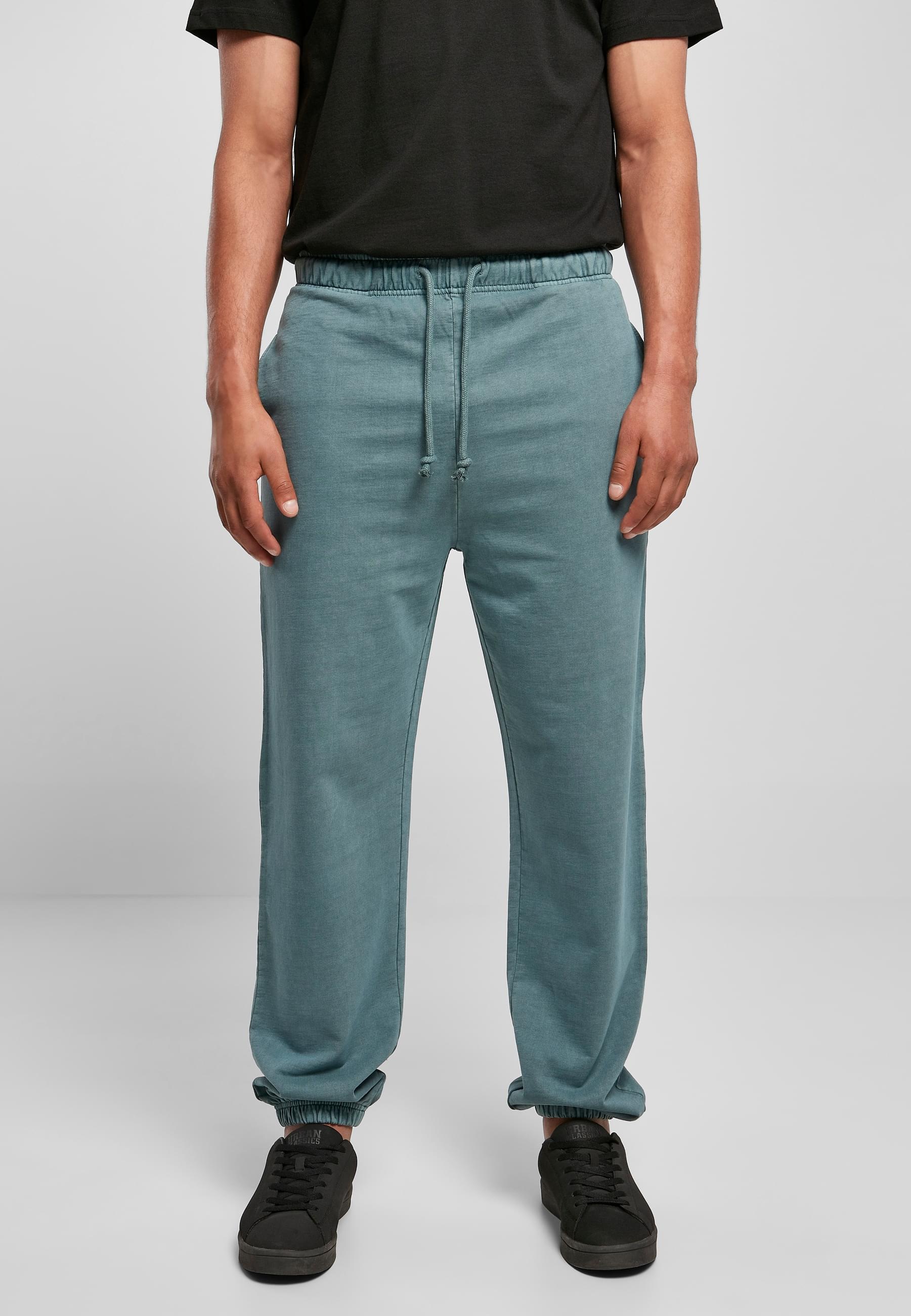 URBAN CLASSICS Stoffhose »Urban Classics Herren Overdyed Sweatpants«, (1 tlg.)